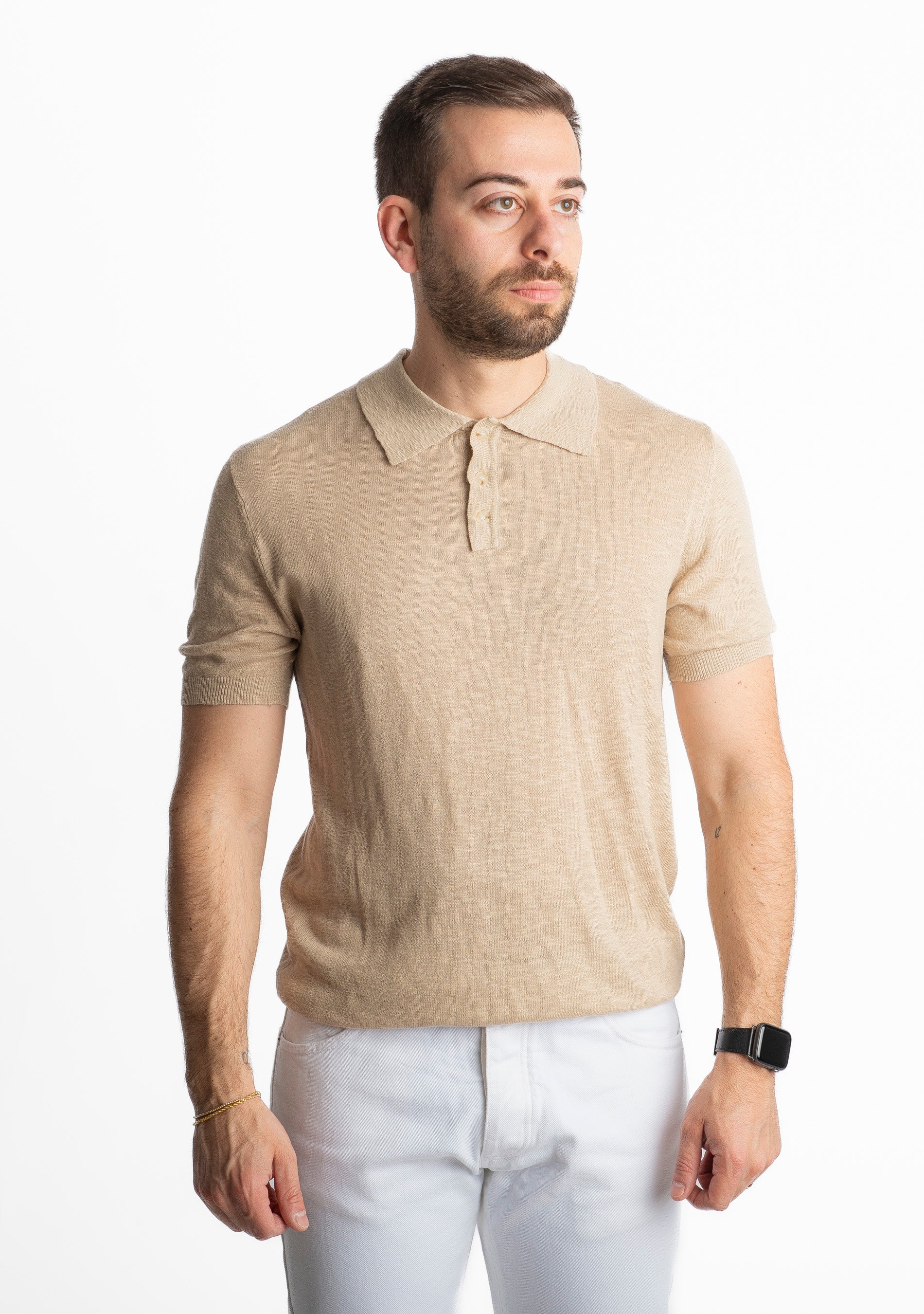Polo Uomo Maiori Beige