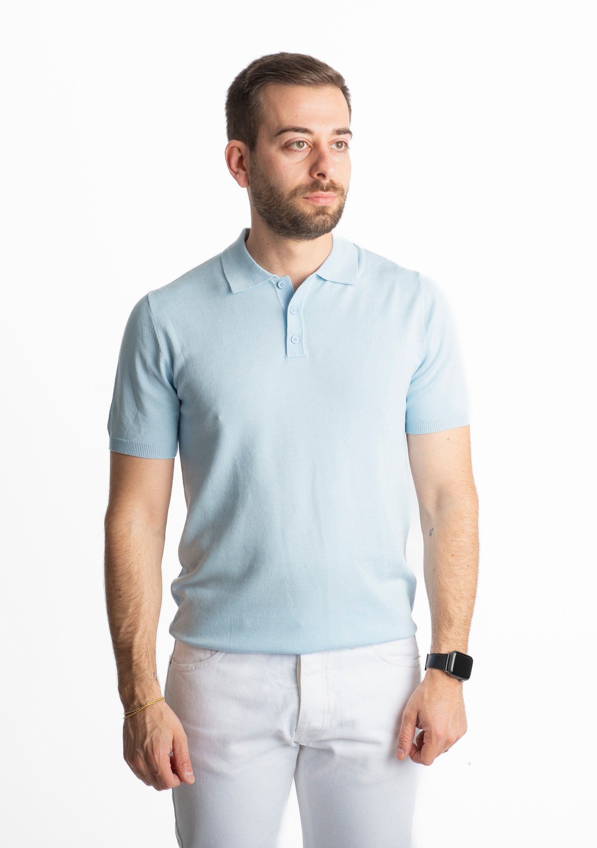 Polo Uomo Tenerife Celeste