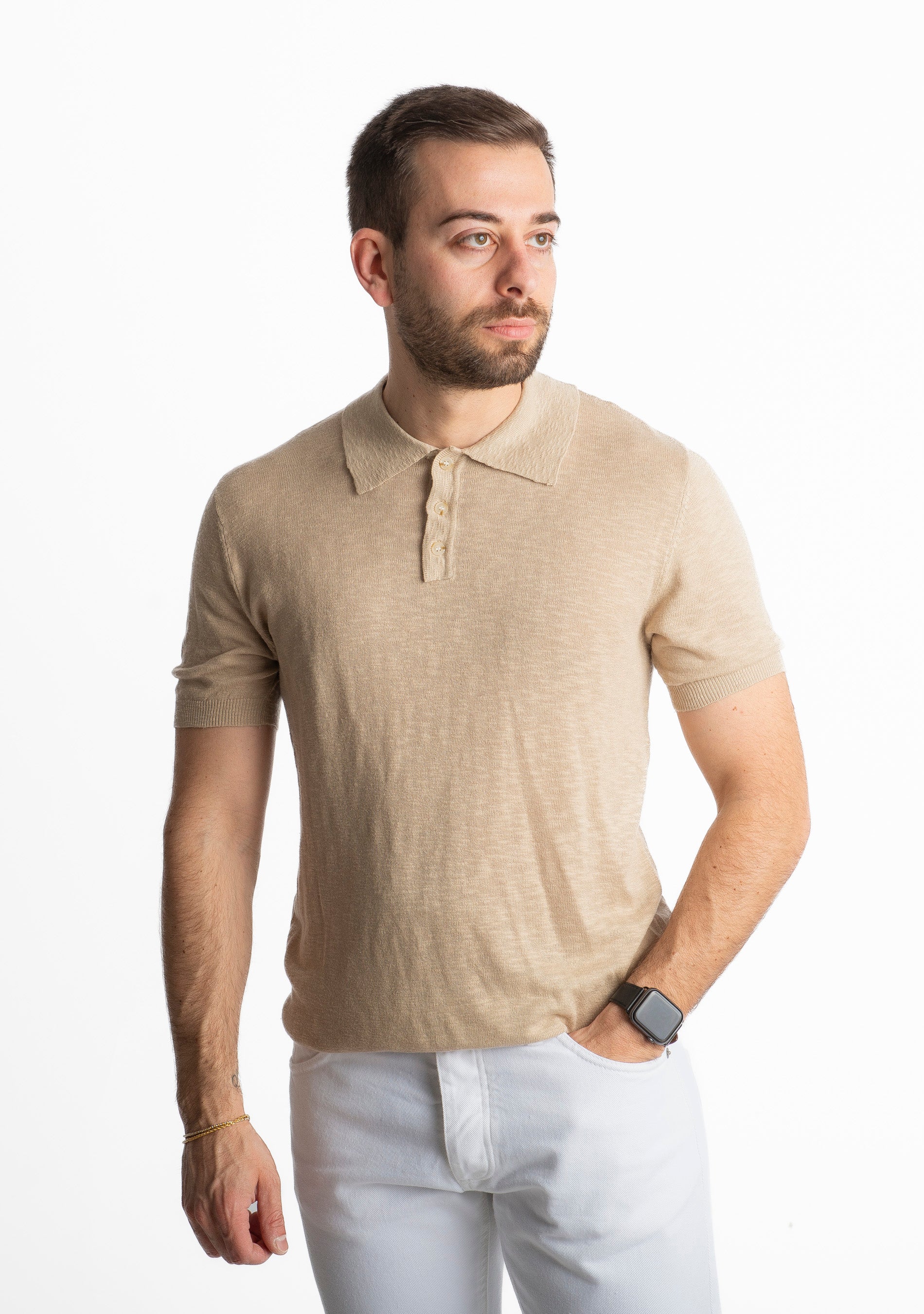 Polo Uomo Maiori Beige