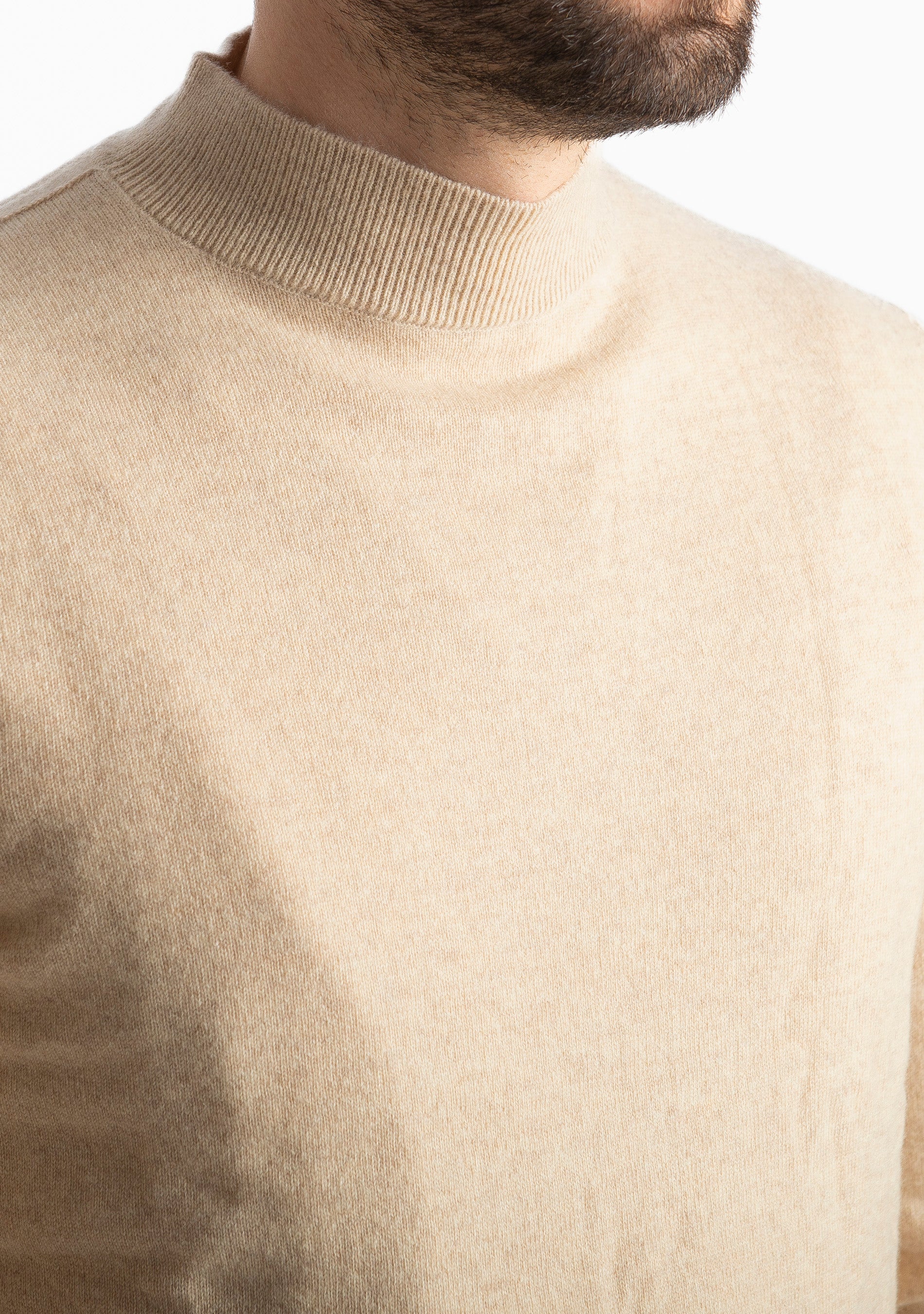 Lupetto In Cashmere C10 Beige