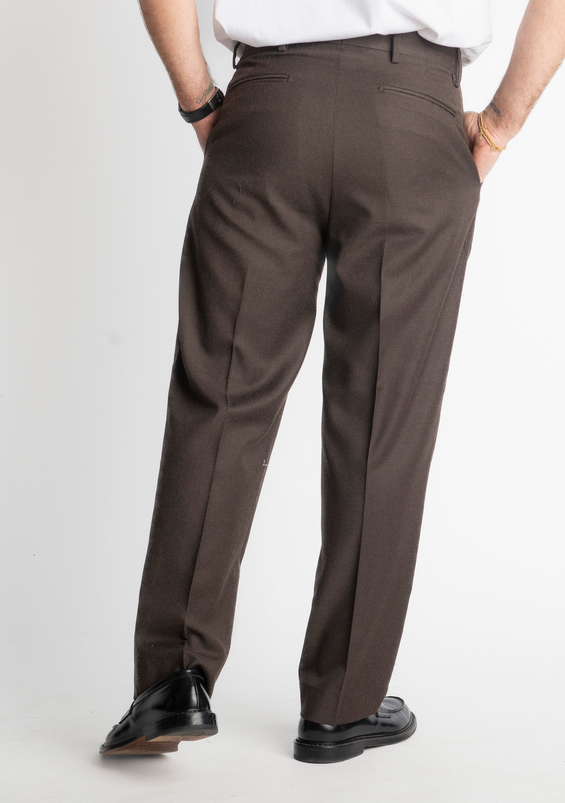 Pantalone Fondo Ampio Beverly TO8015 Moro