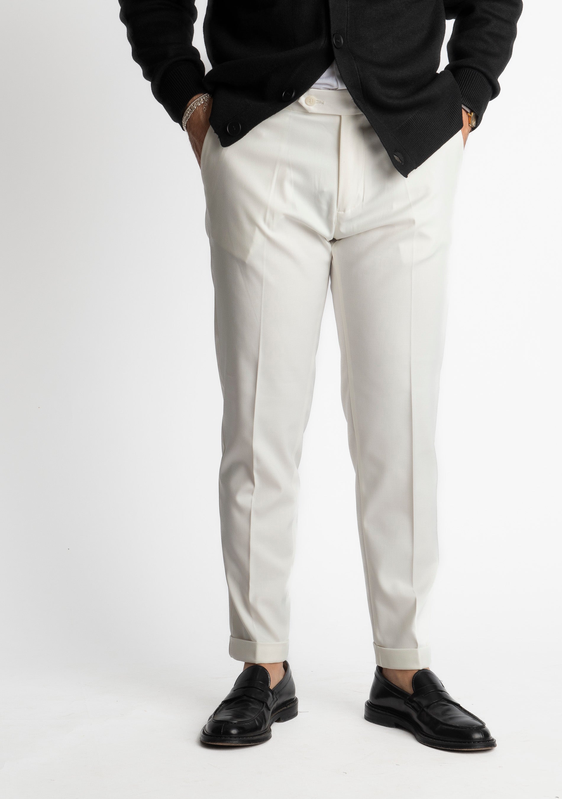 Pantalone Tennesse TO8OO8 Bianco