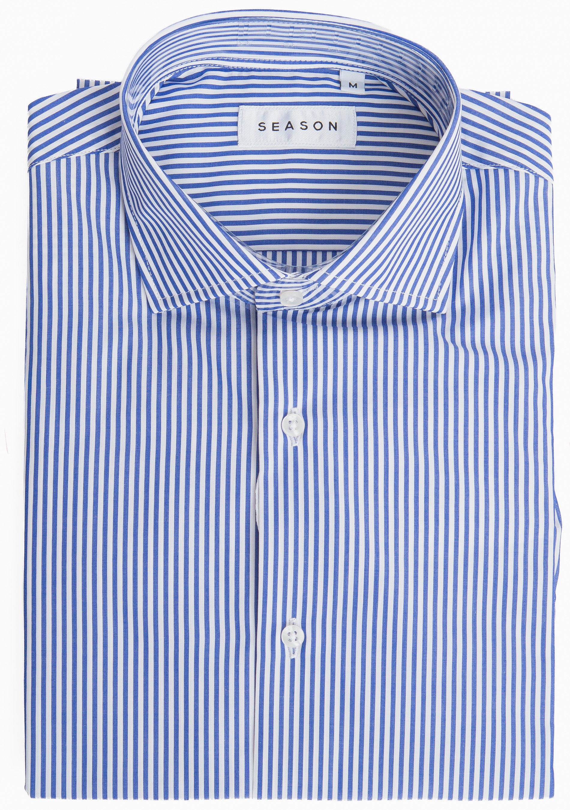 Camicia Rigata Blu 290