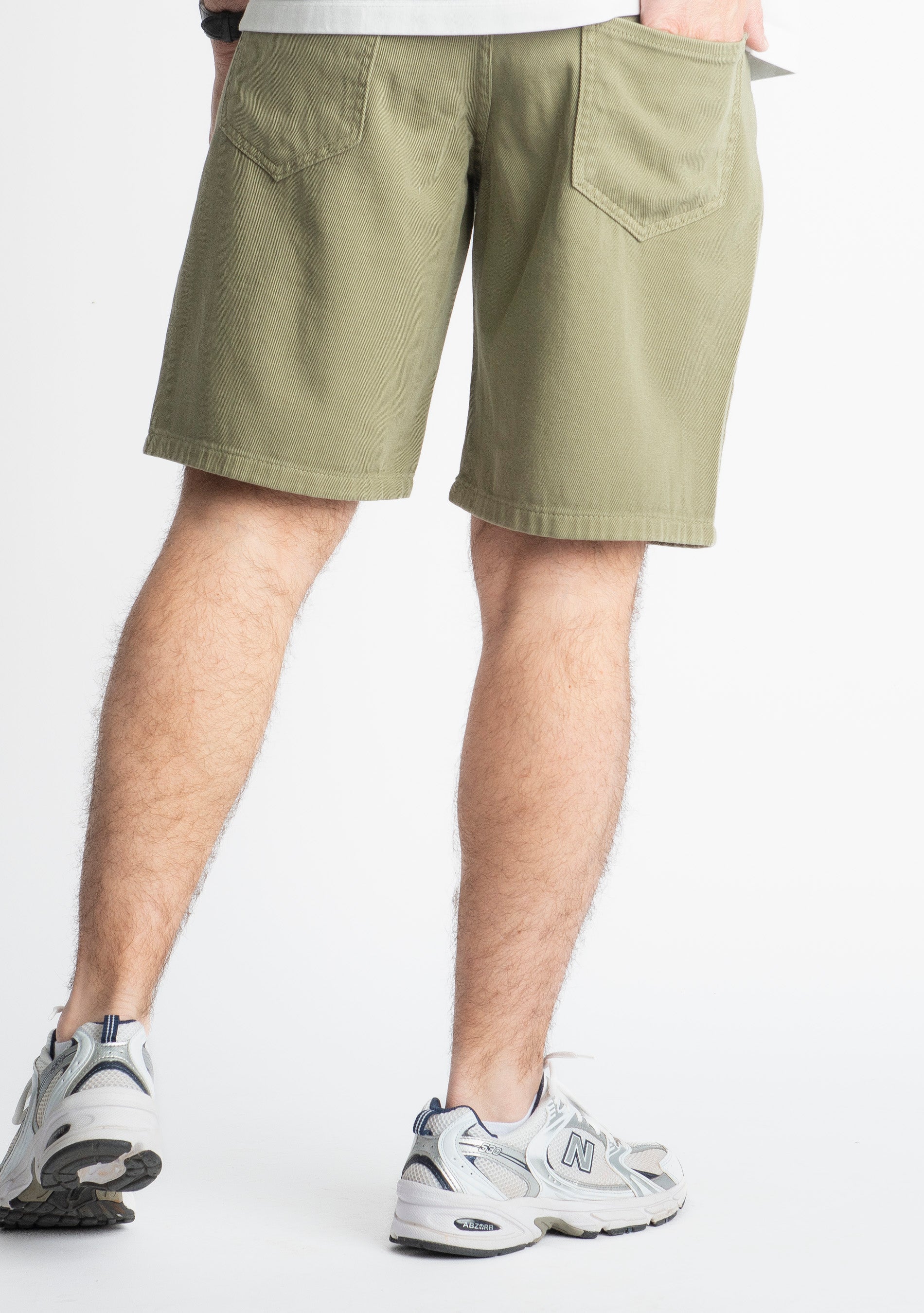 Bermuda Uomo in Cotone Verde