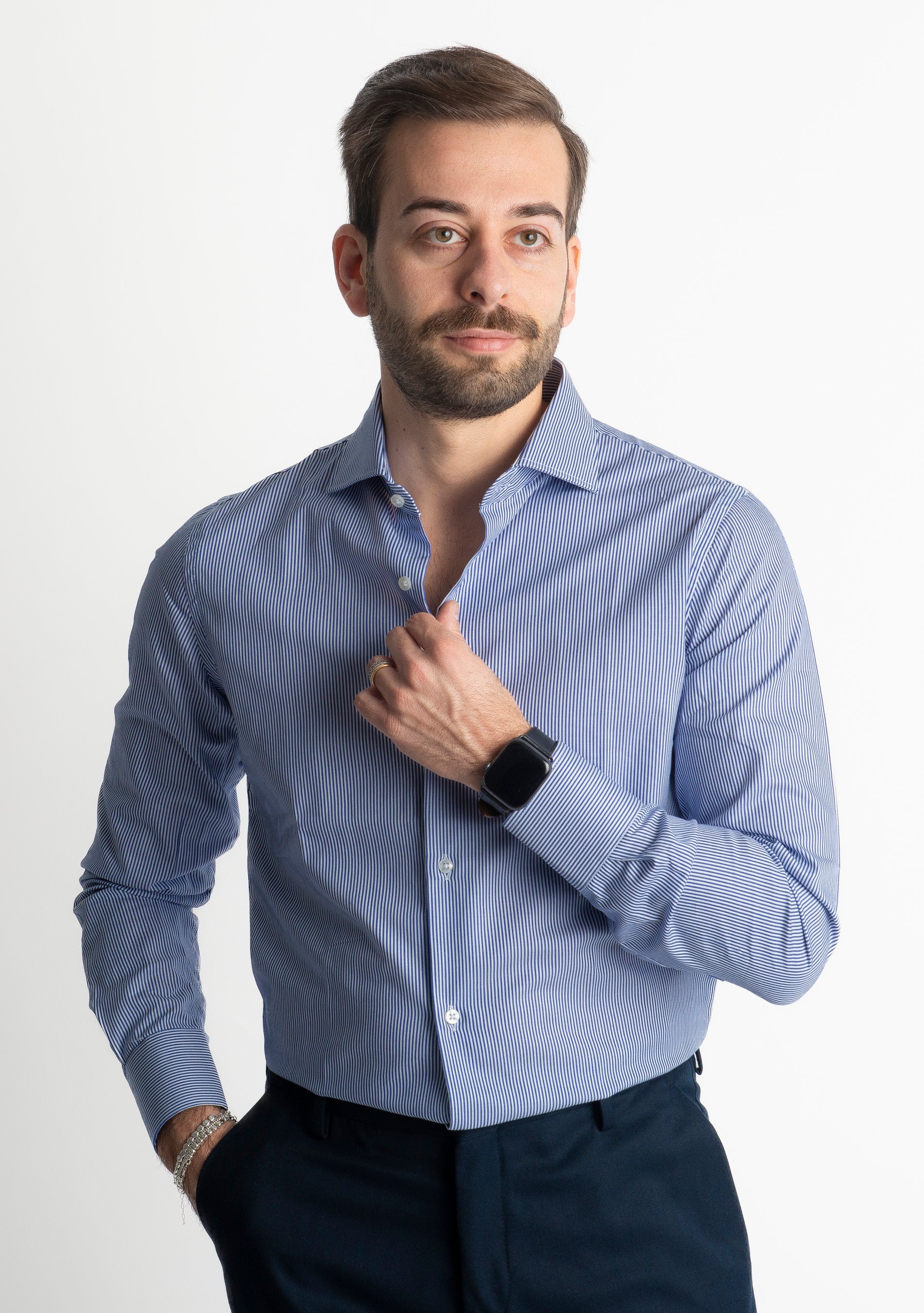 Camicia Bari 420 Rigo Blu
