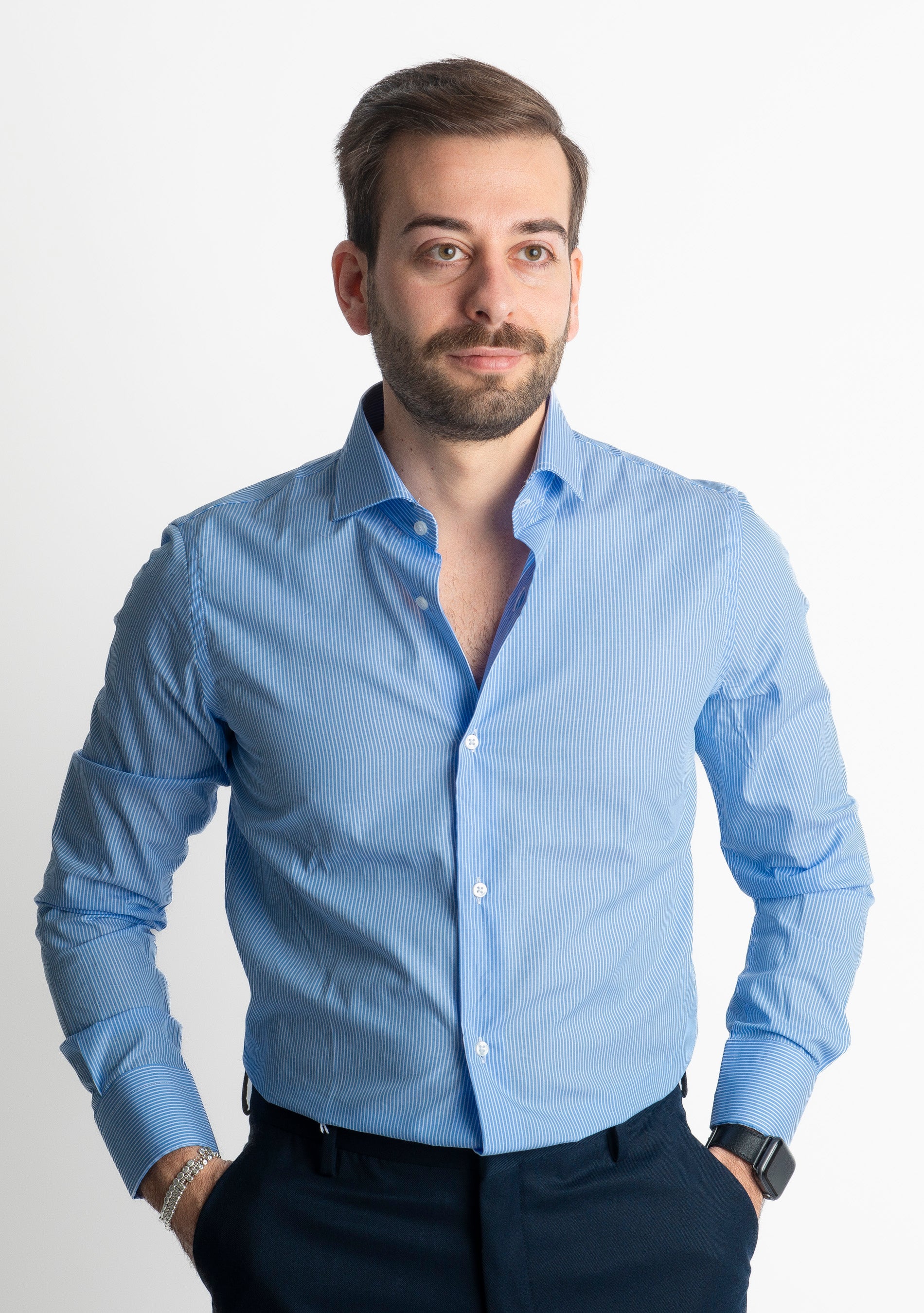 Camicia Bari 515 Rigo Celeste