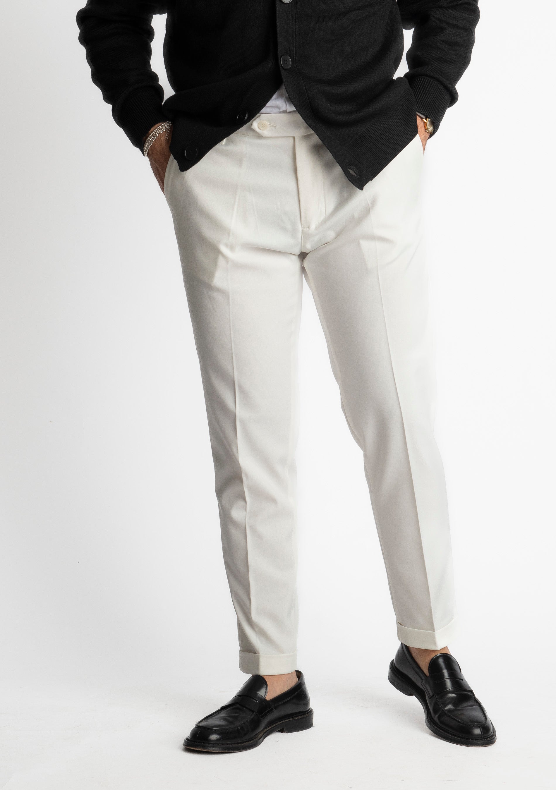 Pantalone Tennesse TO8OO8 Bianco