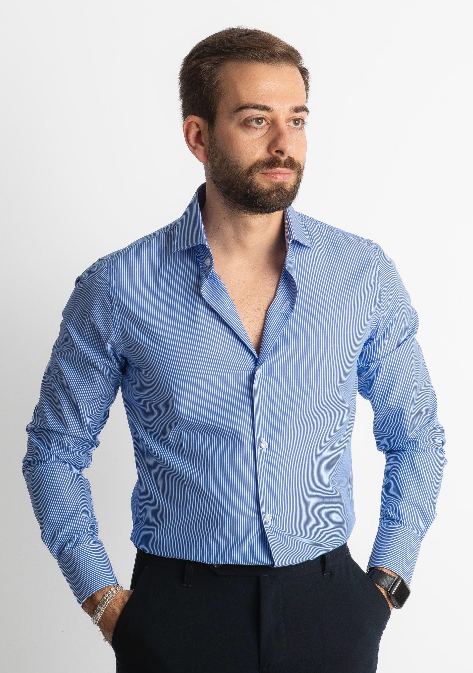 Camicia 515 Rigo Azzurro