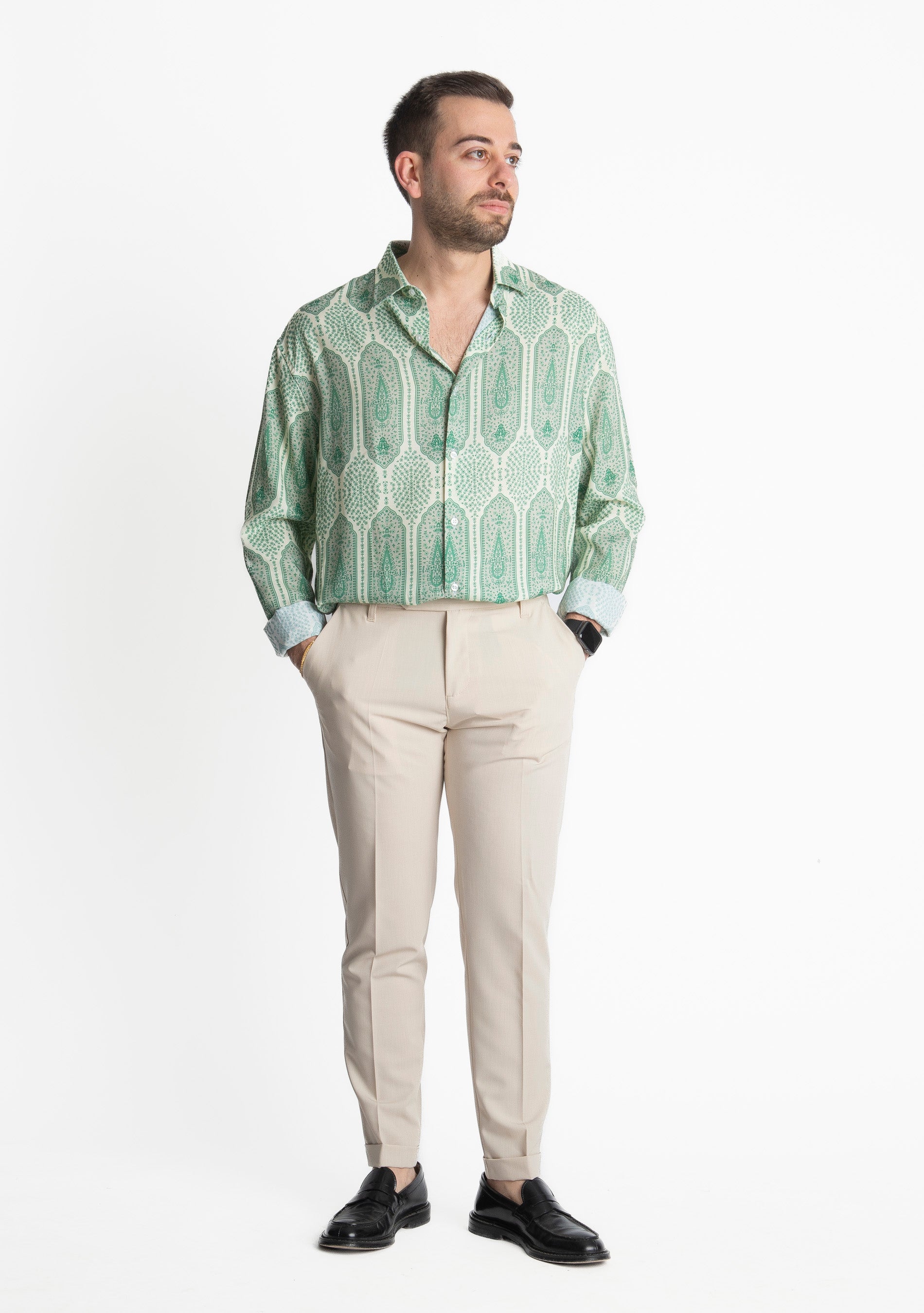 Camicia Viscosa Marrakech