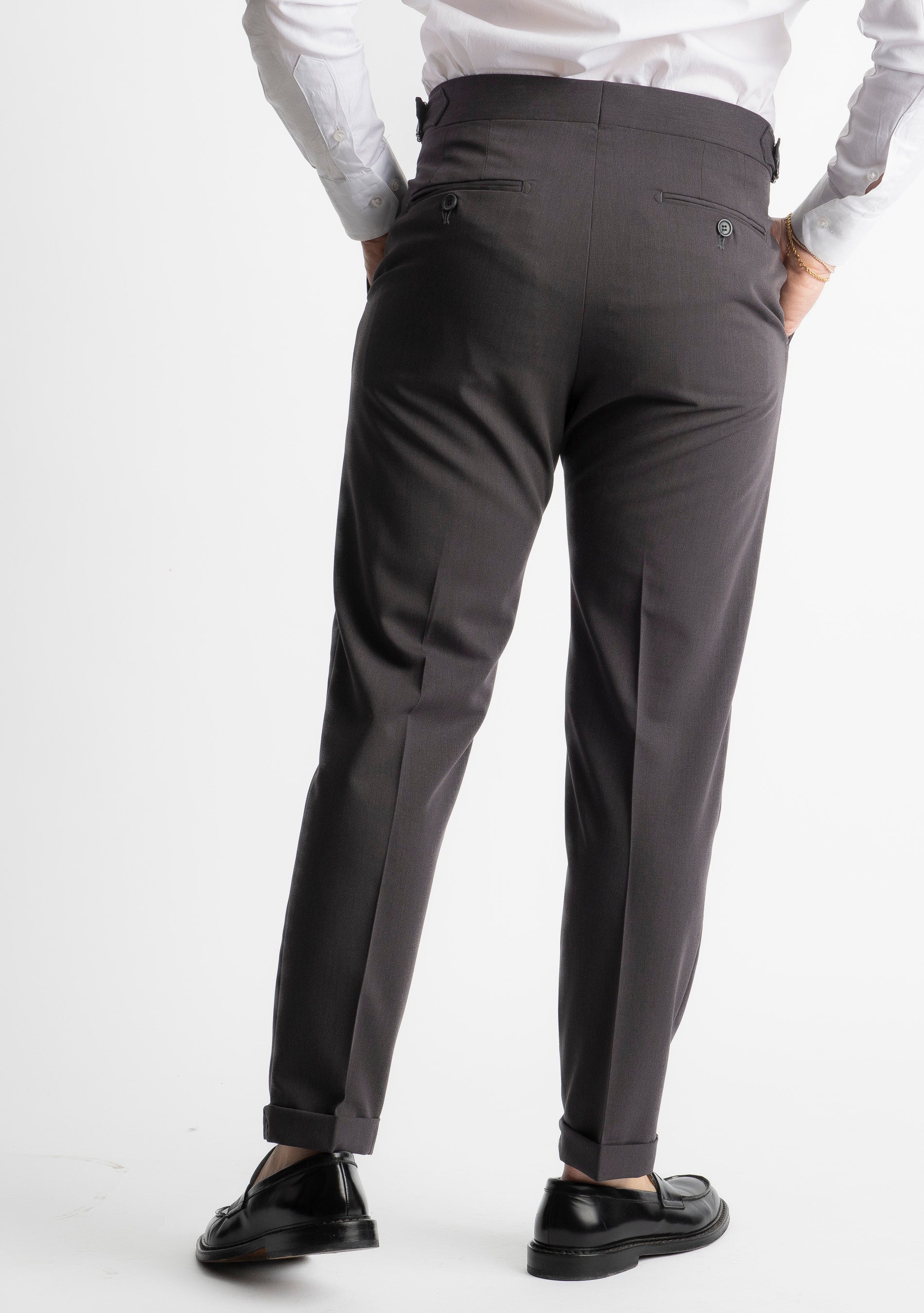 Pantalone Miller doppia Fibbia Grigio