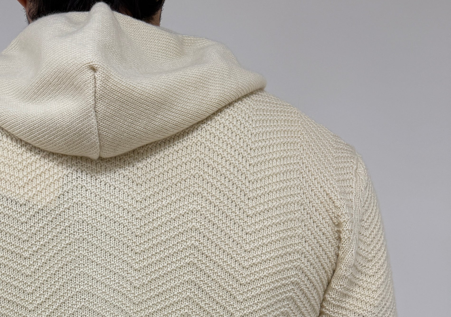 Felpa In Lana Merinos Beige