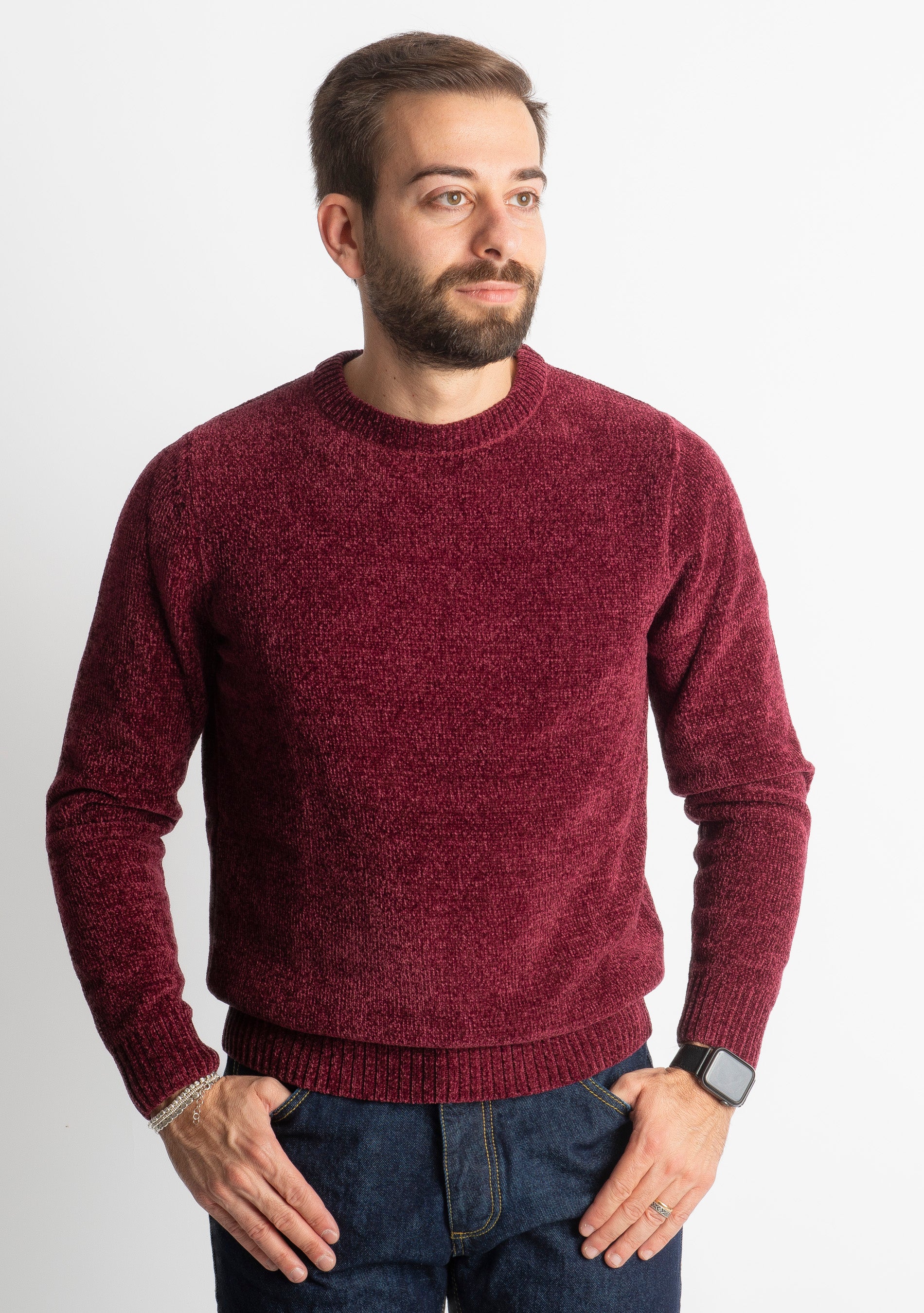 Maglione in Ciniglia 21027 Bordeaux
