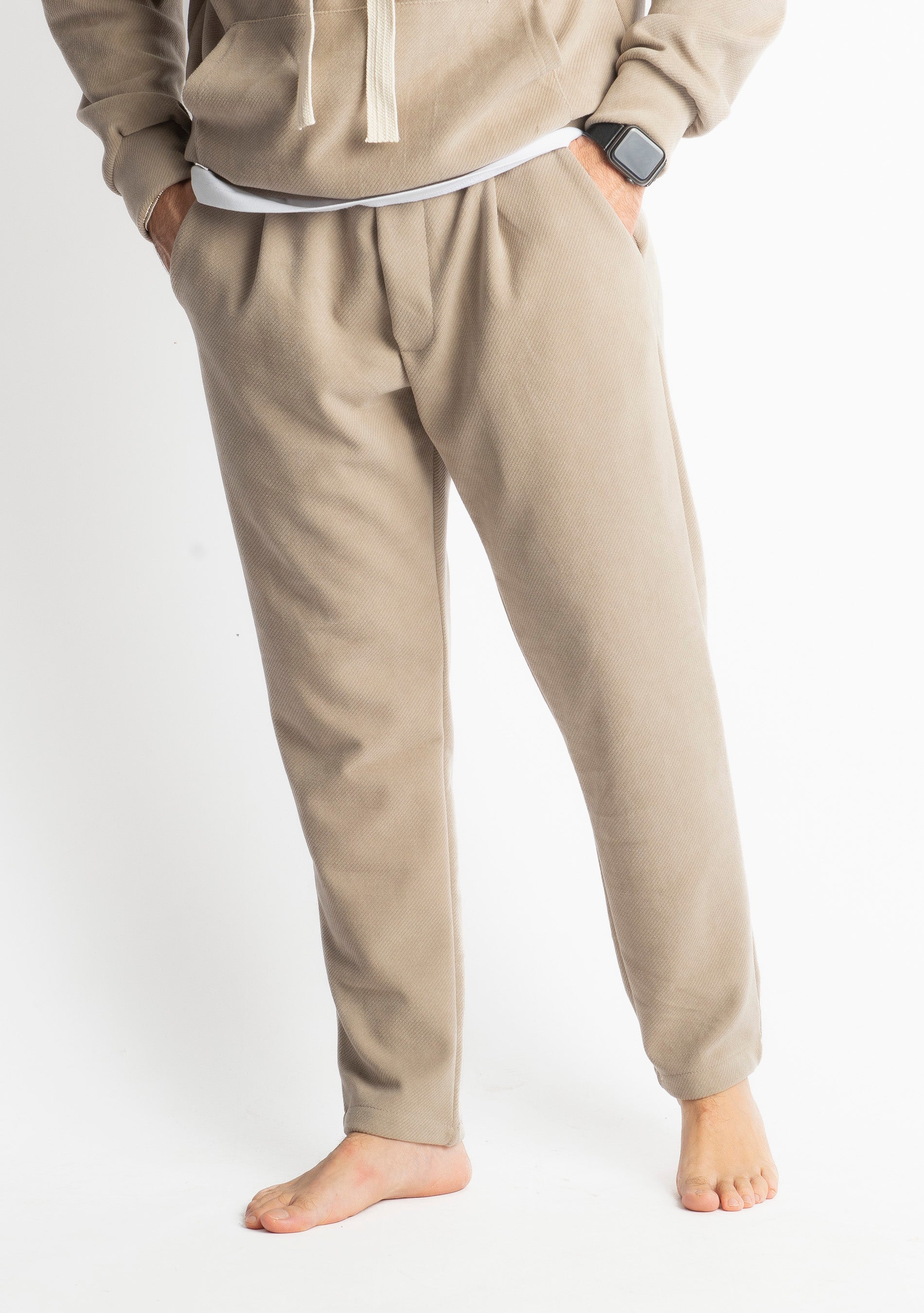 Coordinato Tuta Relax-Fit Tortora