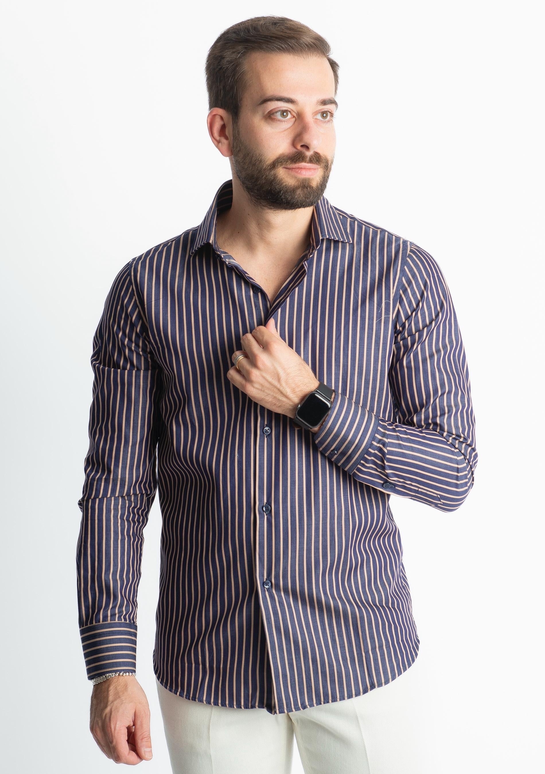 Camicia 510 Rigo Beige