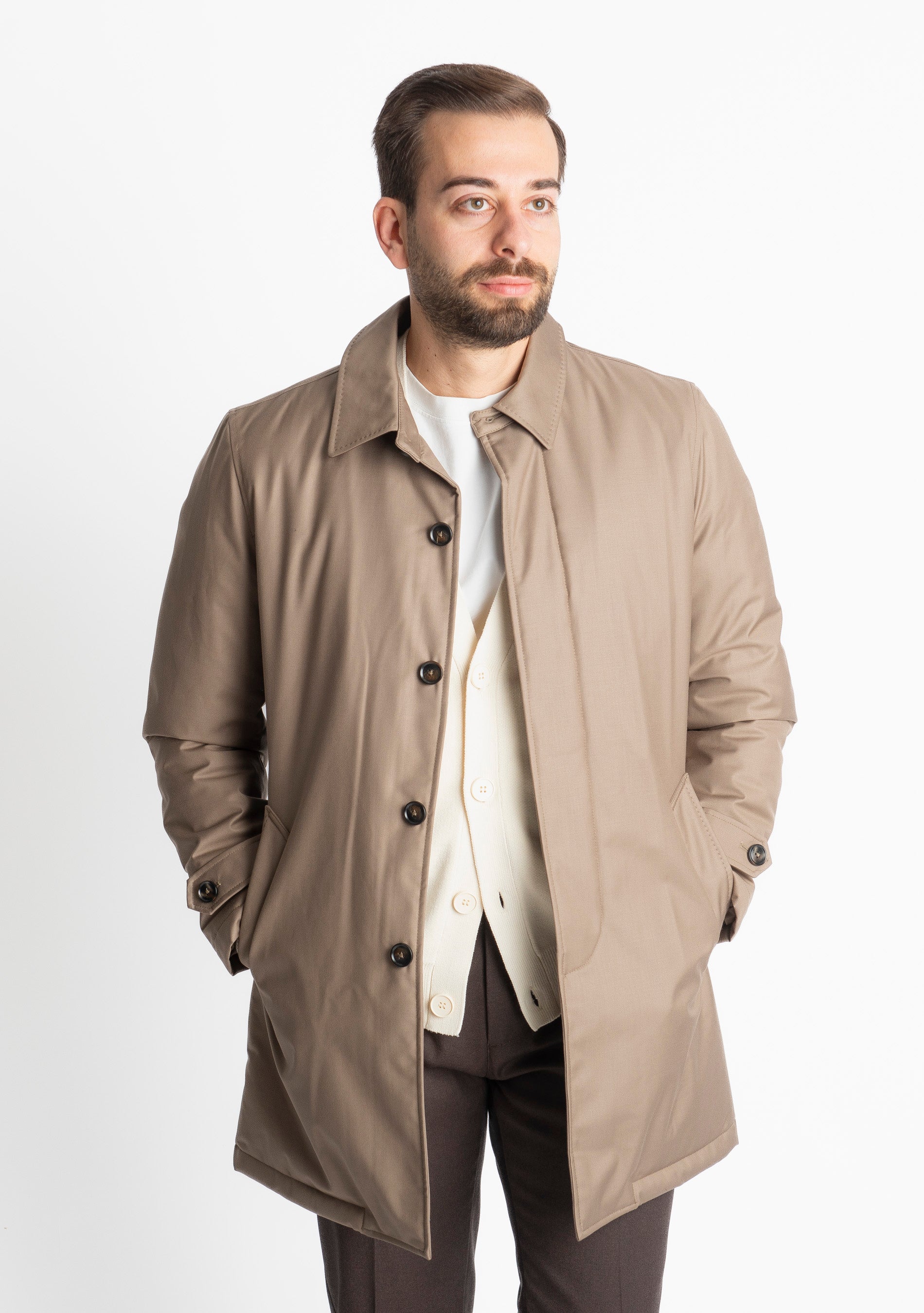 Trench MO3632 Beige