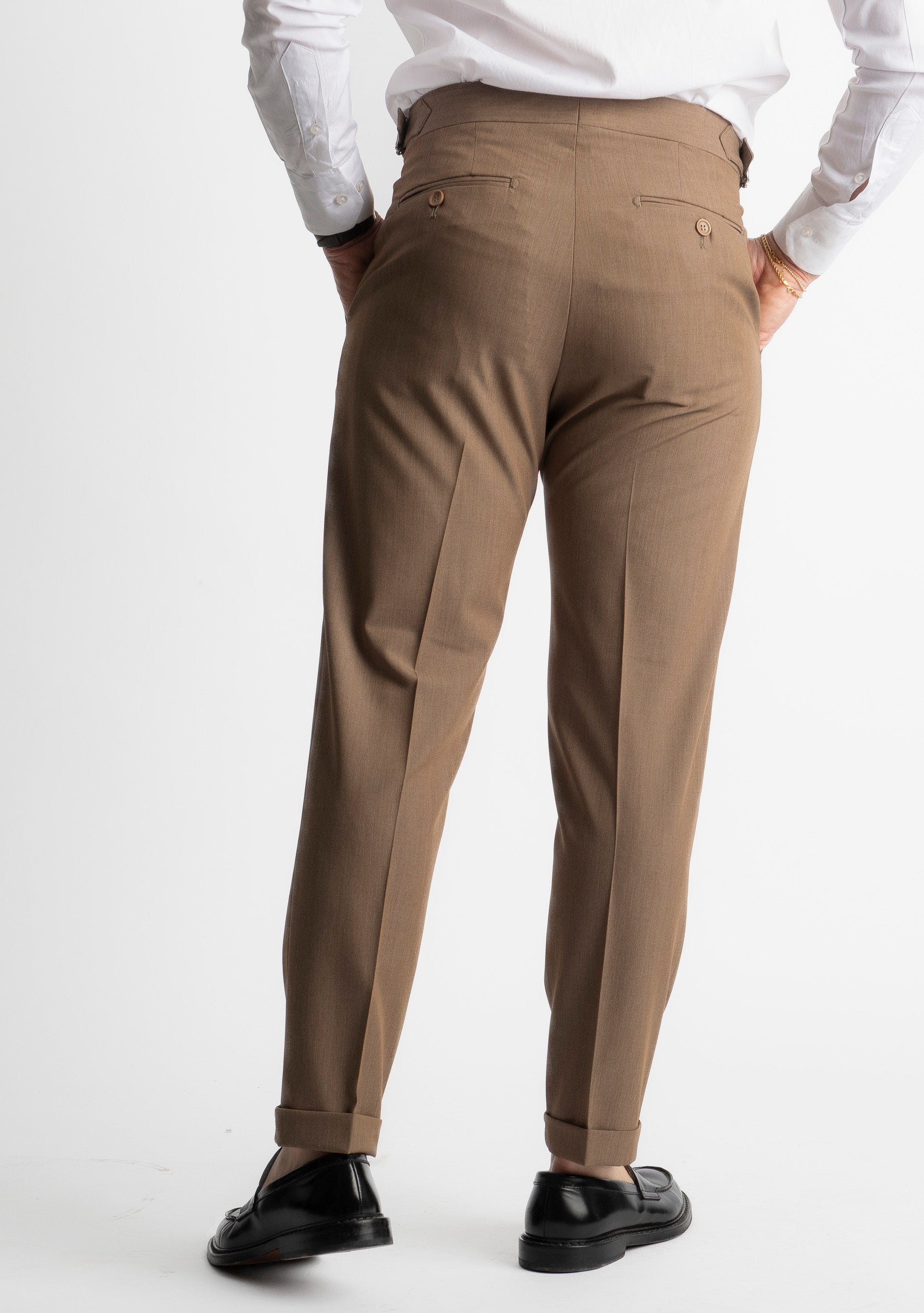Pantalone Miller Doppia Fibbia Fango
