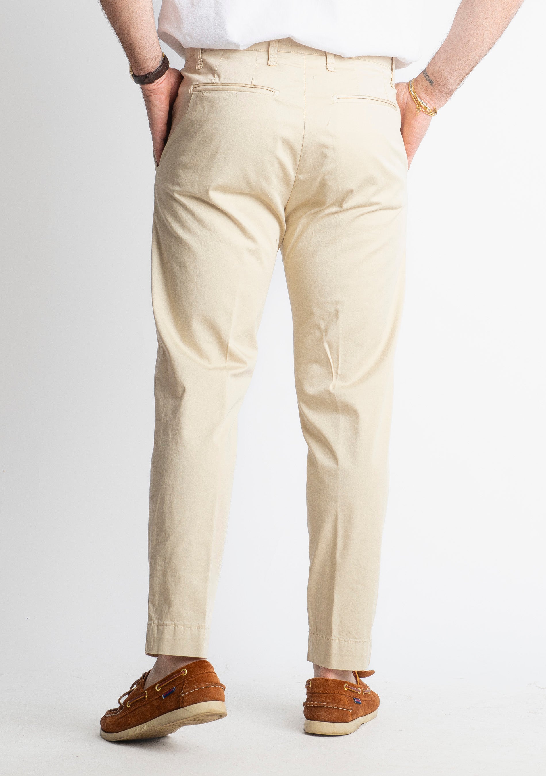 Pantalone Chino Beige