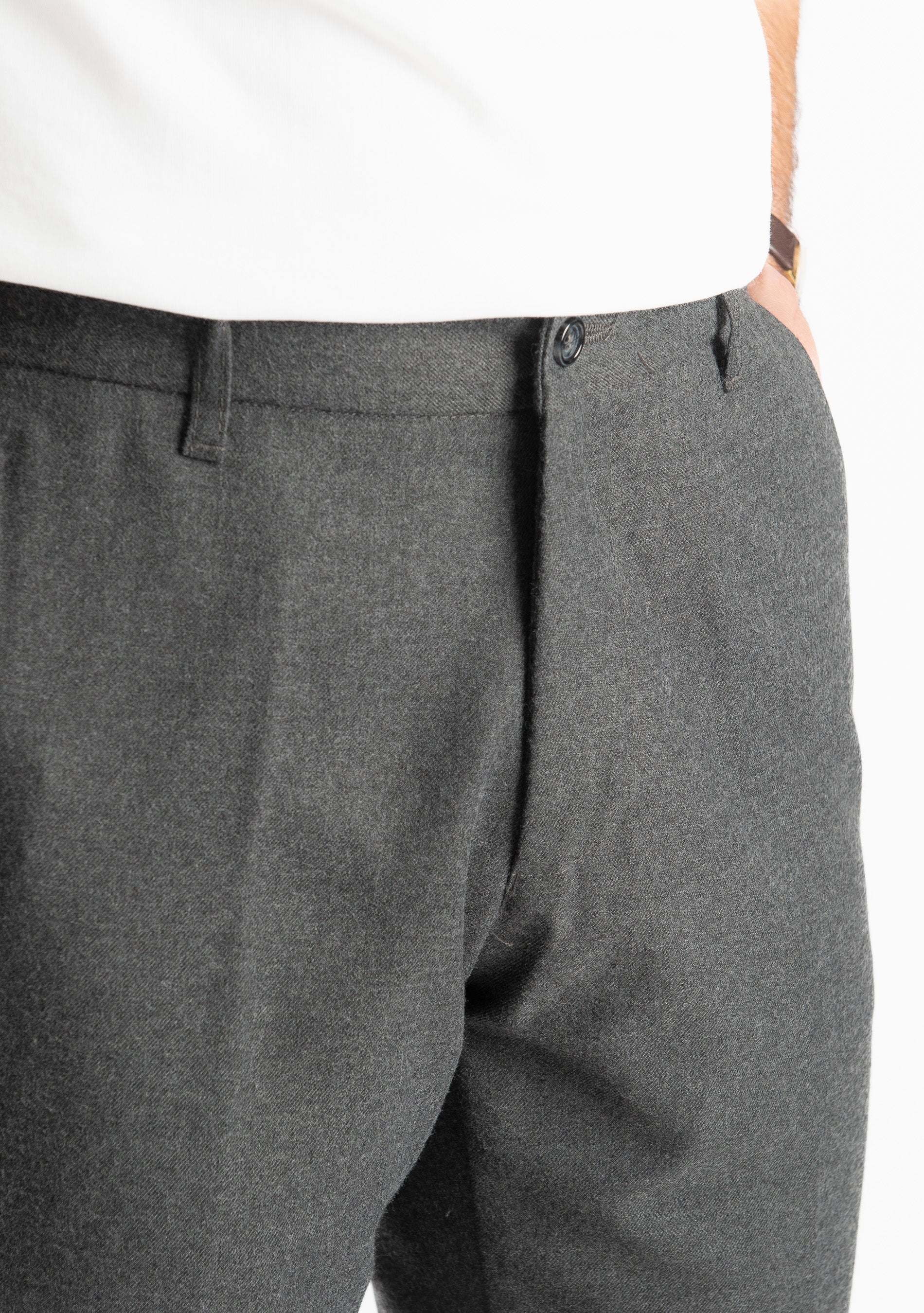 Pantalone Beverly Mezza Molla TO8007 Grigio
