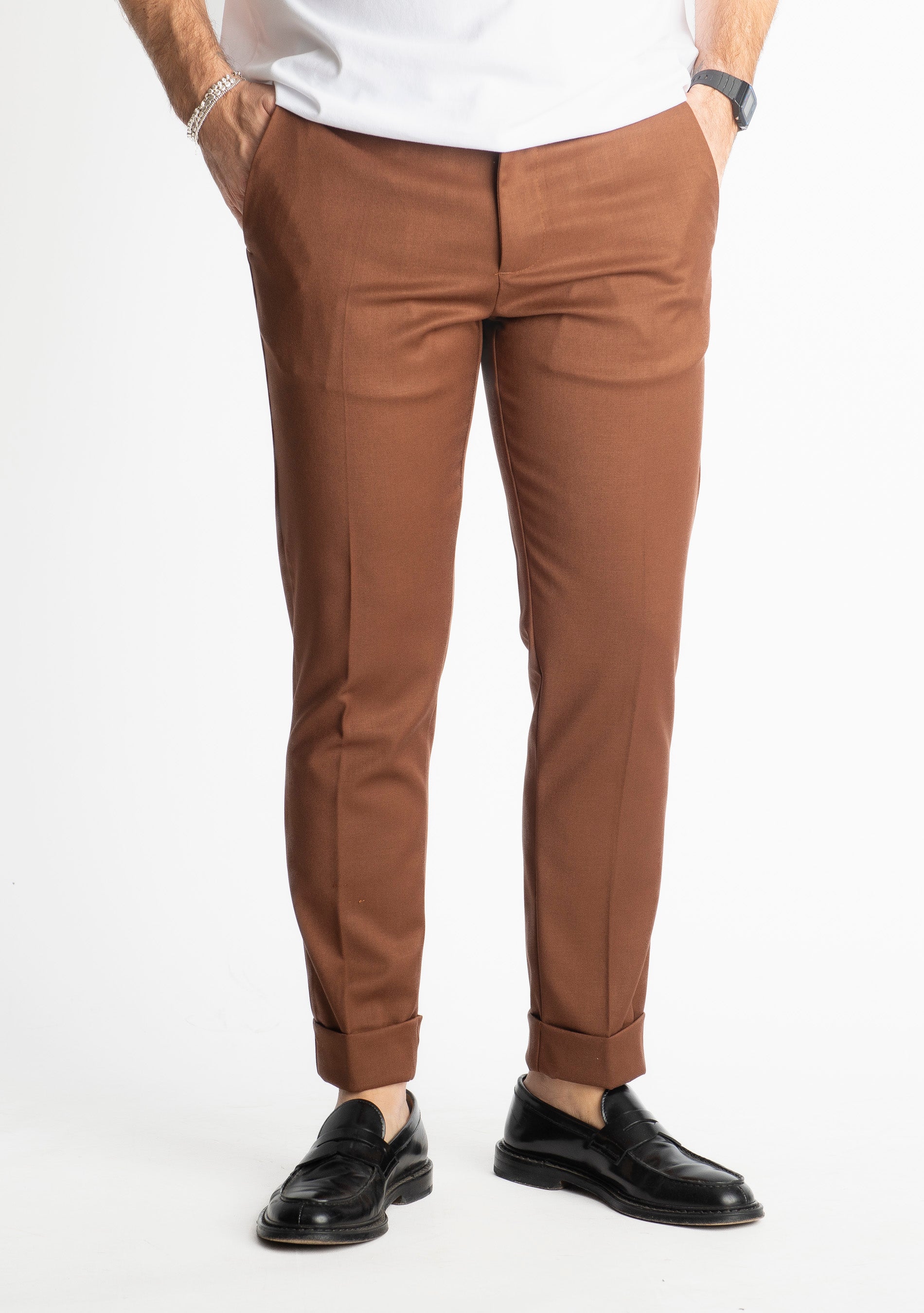 Pantalone Napoli Tabacco