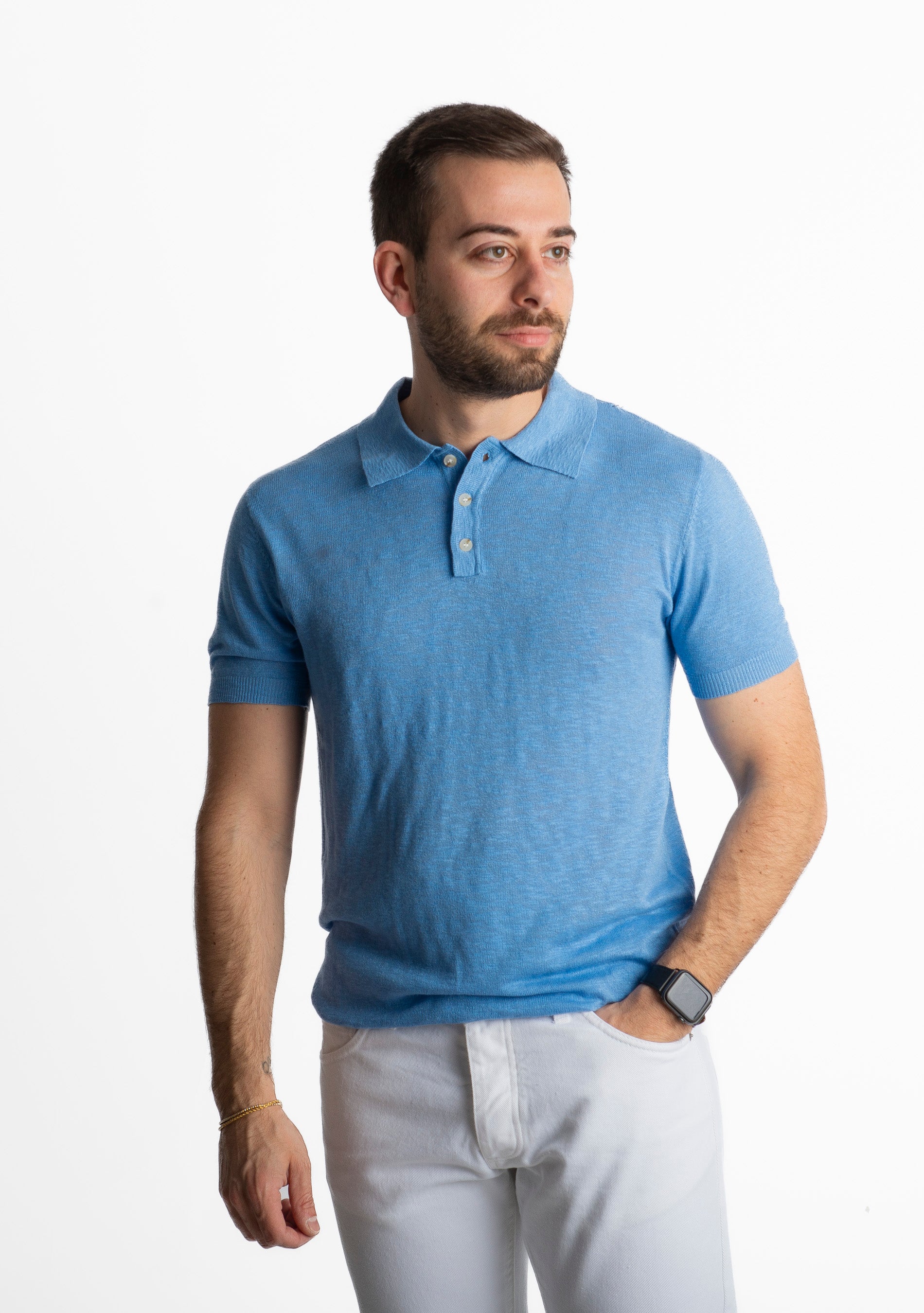 Polo Uomo Maiori Azzurra