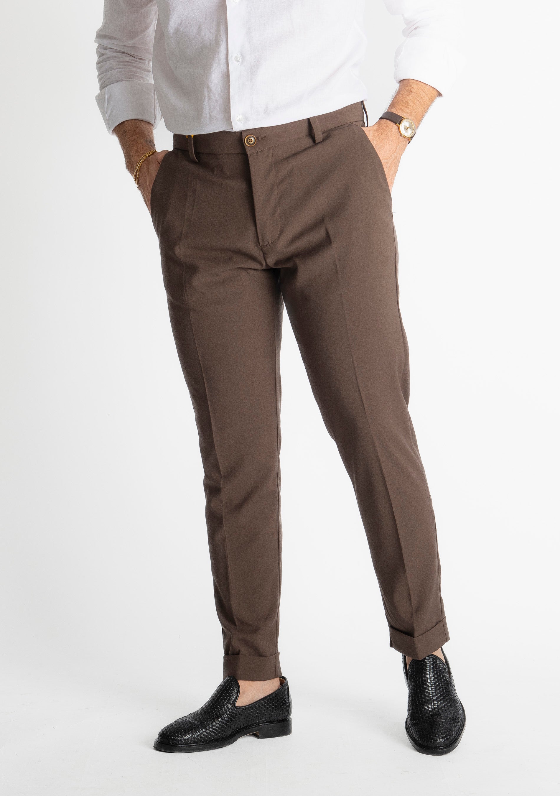 Pantalone Napoli Marrone