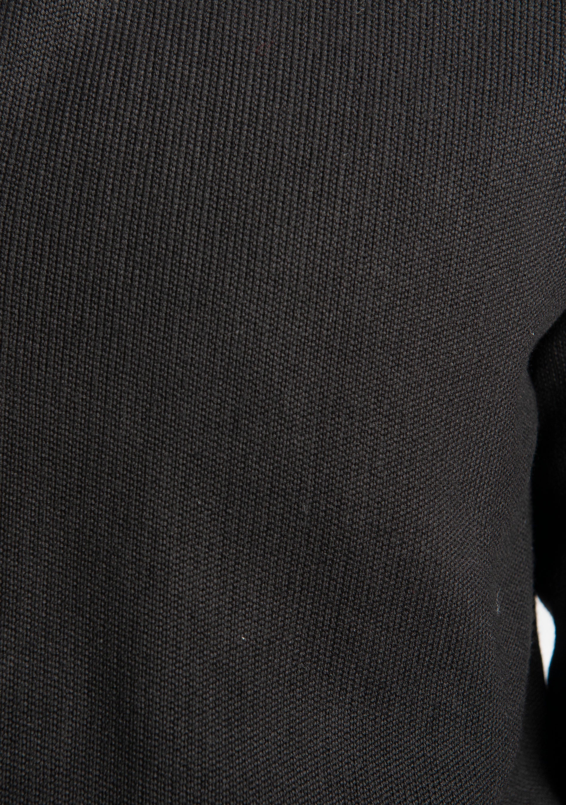 Cardigan Con Zip 251167 Nero