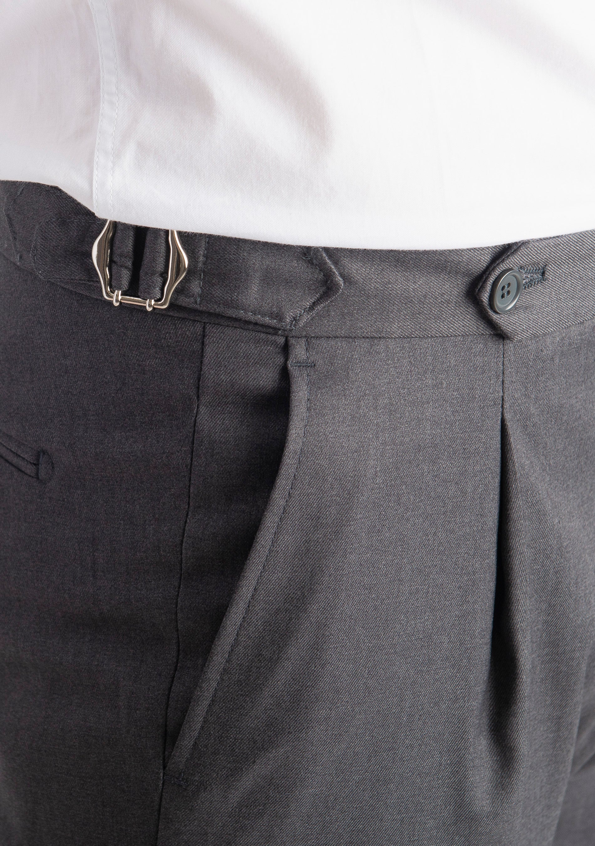 Pantalone Tennesse Doppia Fibbia TO8025 Grigio