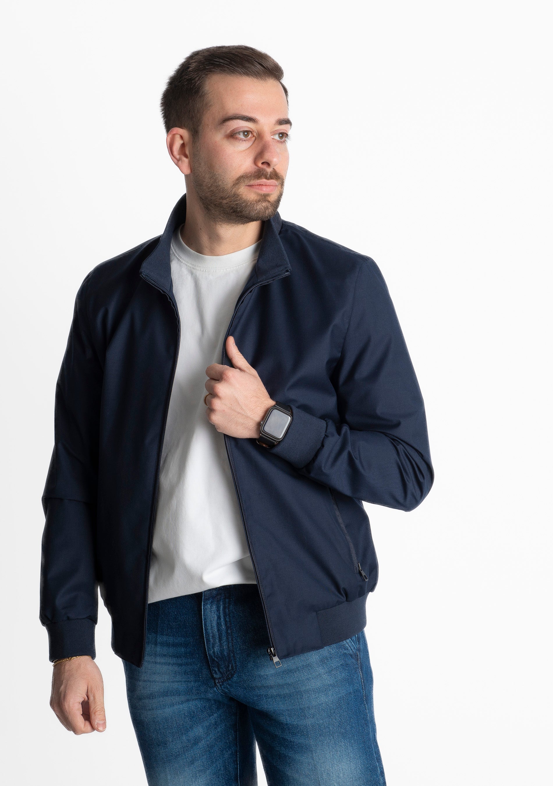 Giubbotto Gf105 No Stiro Blu