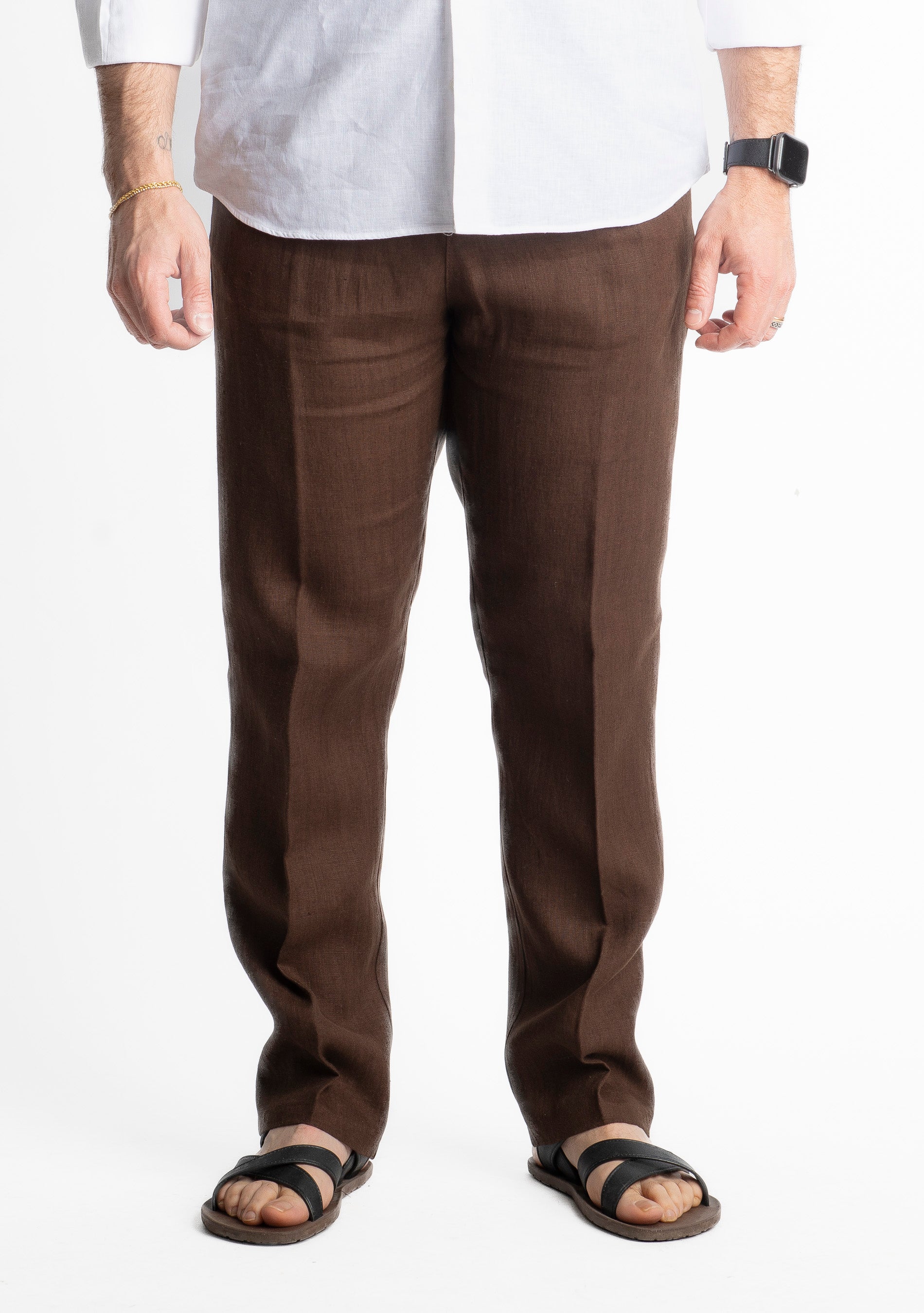 Pantalone in Lino Officine Borboniche Moro
