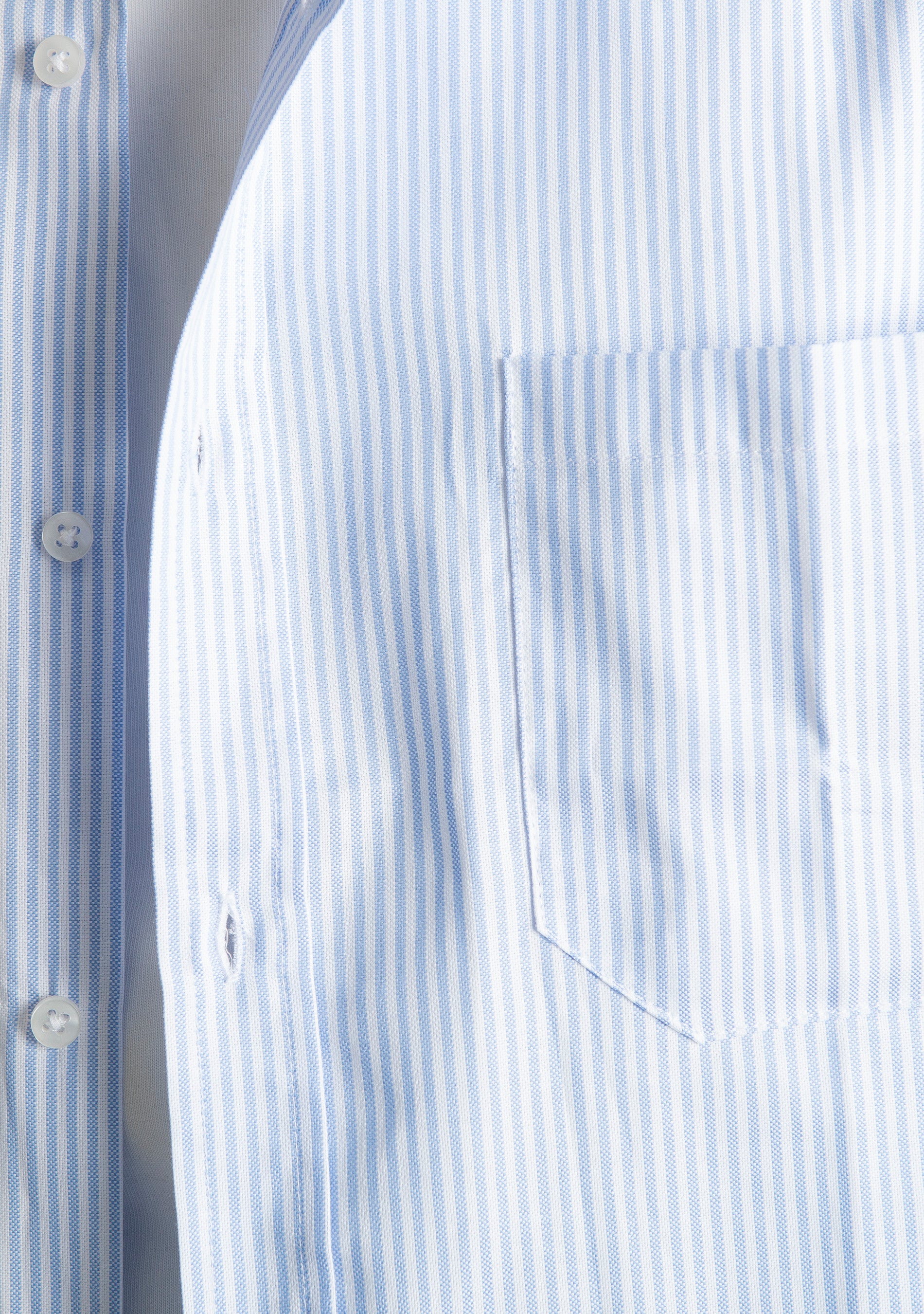 Over Shirt Rigata 1024 Celeste