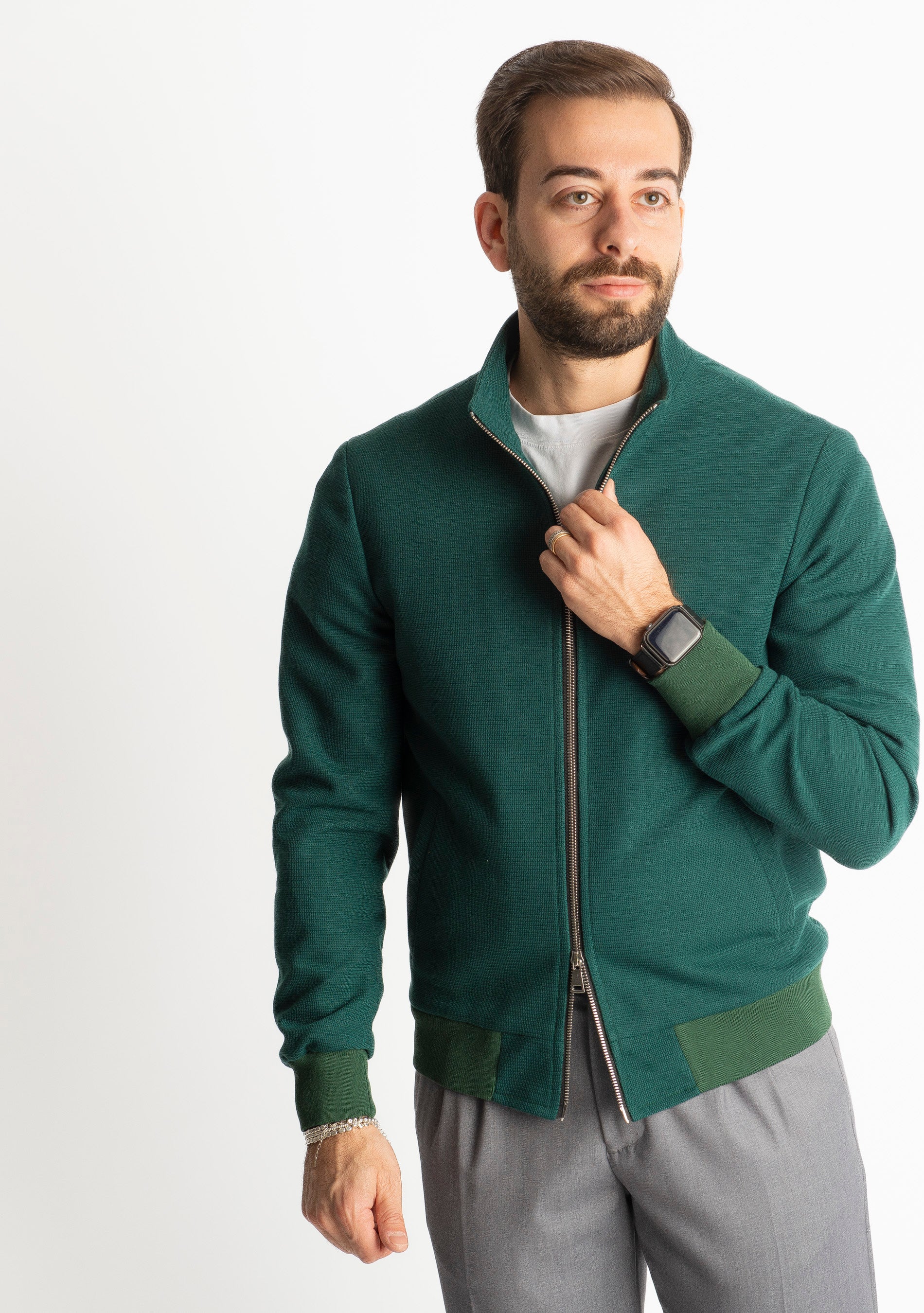 Giubbotto Doppio Cursore Grido Verde