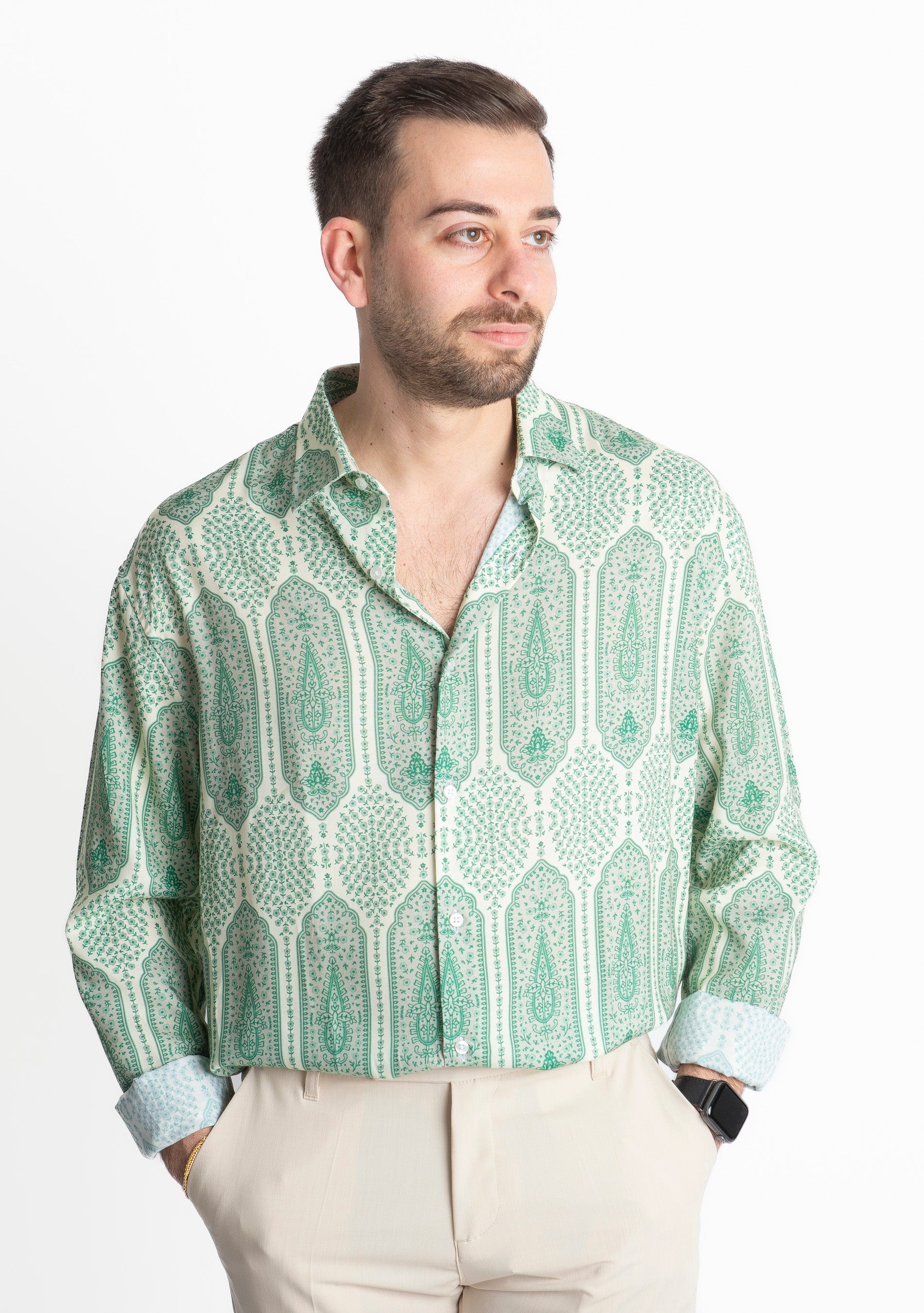 Camicia Viscosa Marrakech