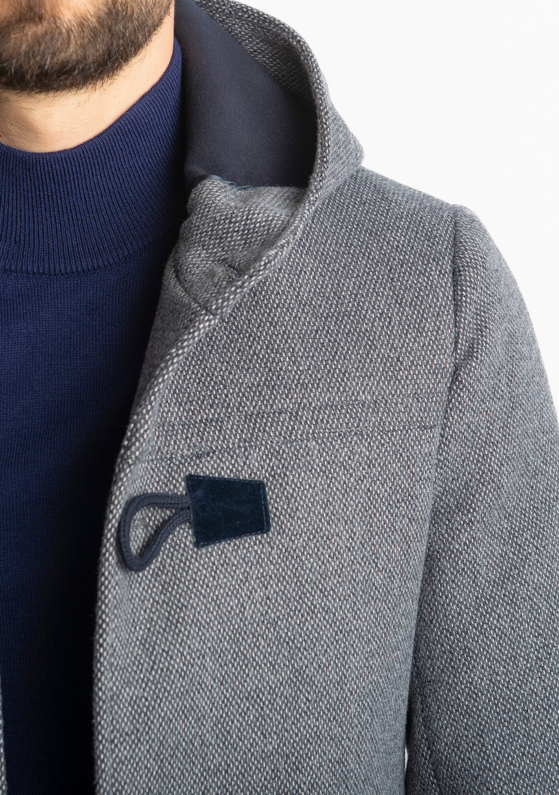 Lupetto Lana Merinos Blu