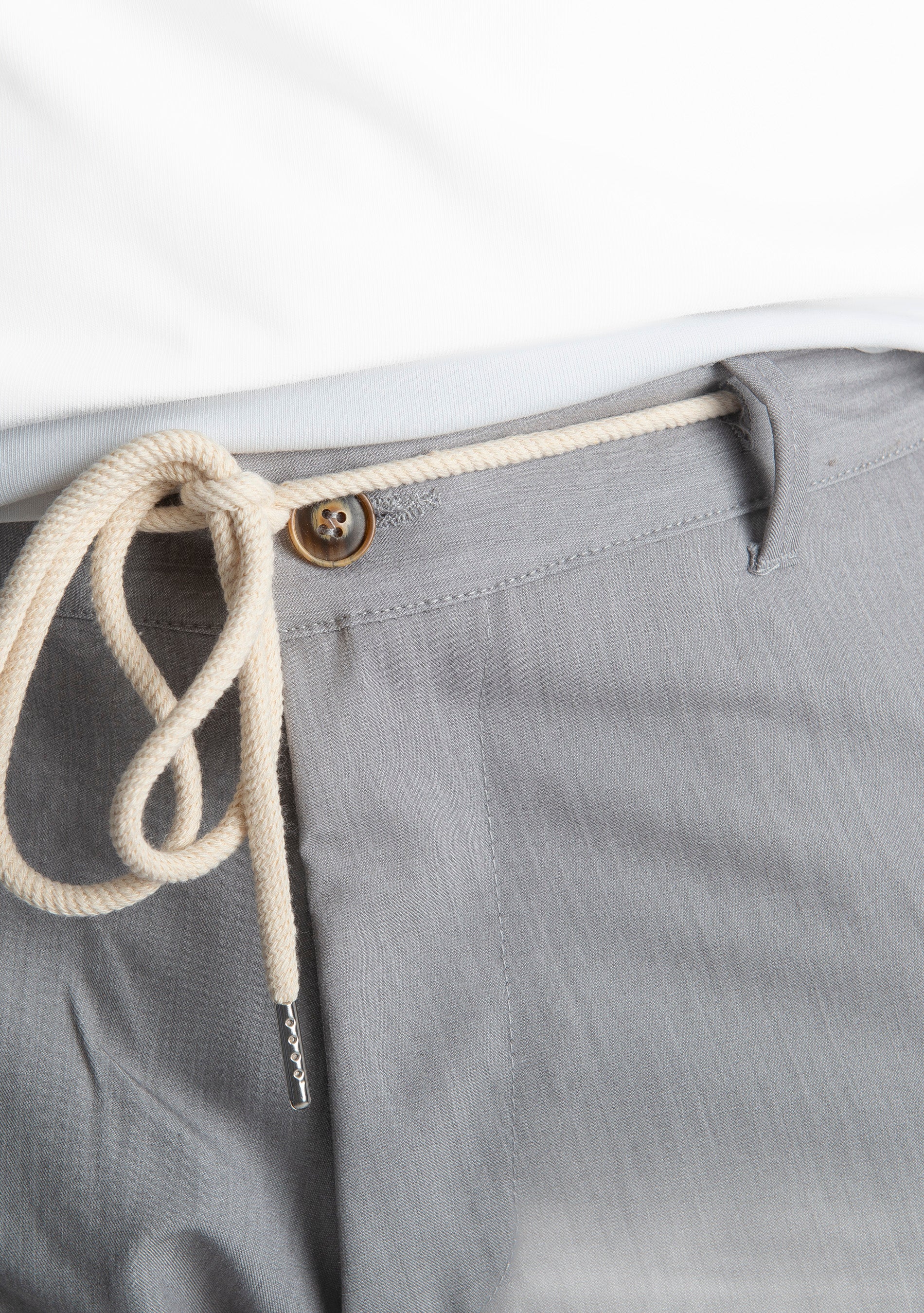 Pantalone Ischia Grigio Perla