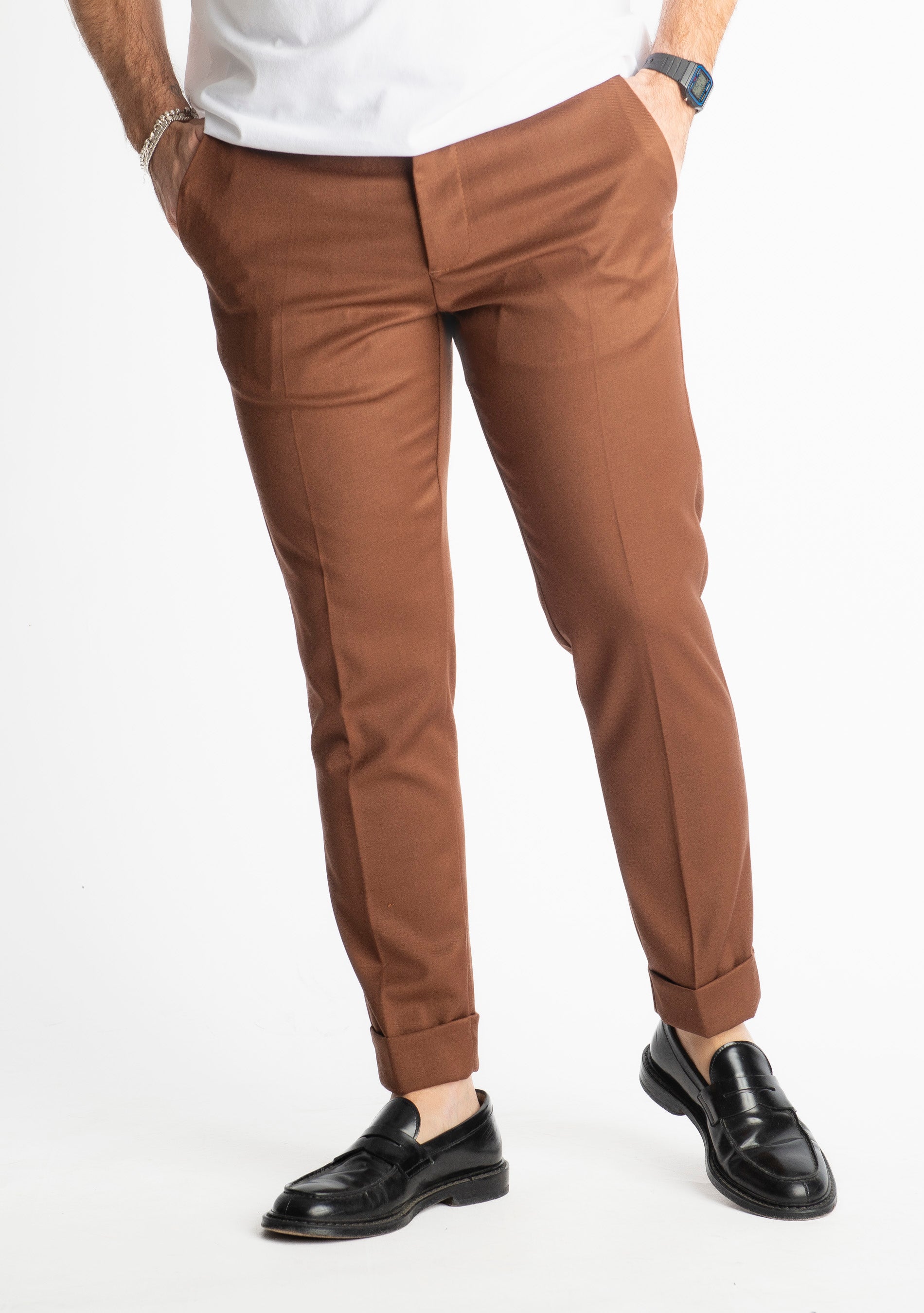 Pantalone Napoli Tabacco