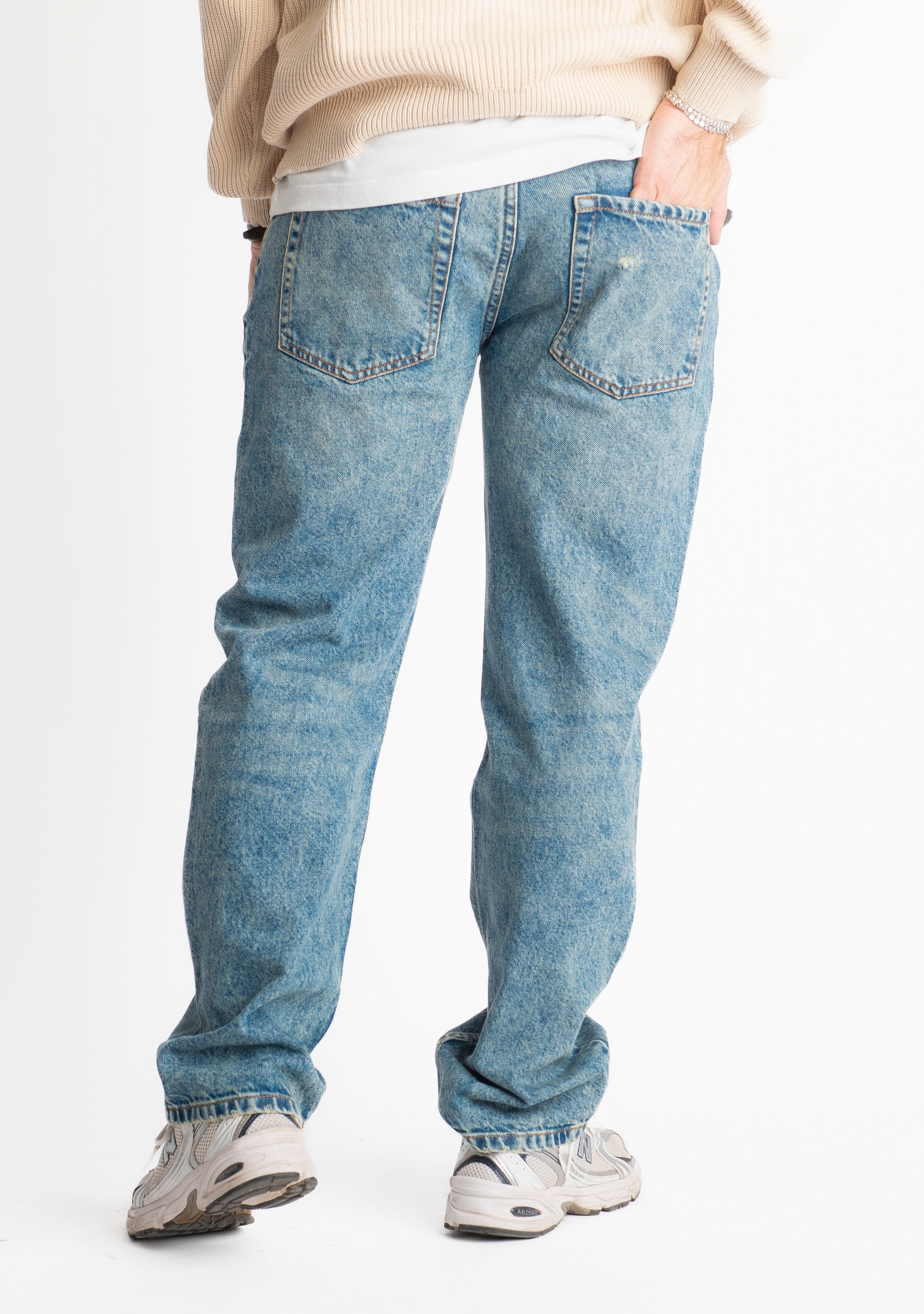 Jeans Baggy Fit Sabbiato 03