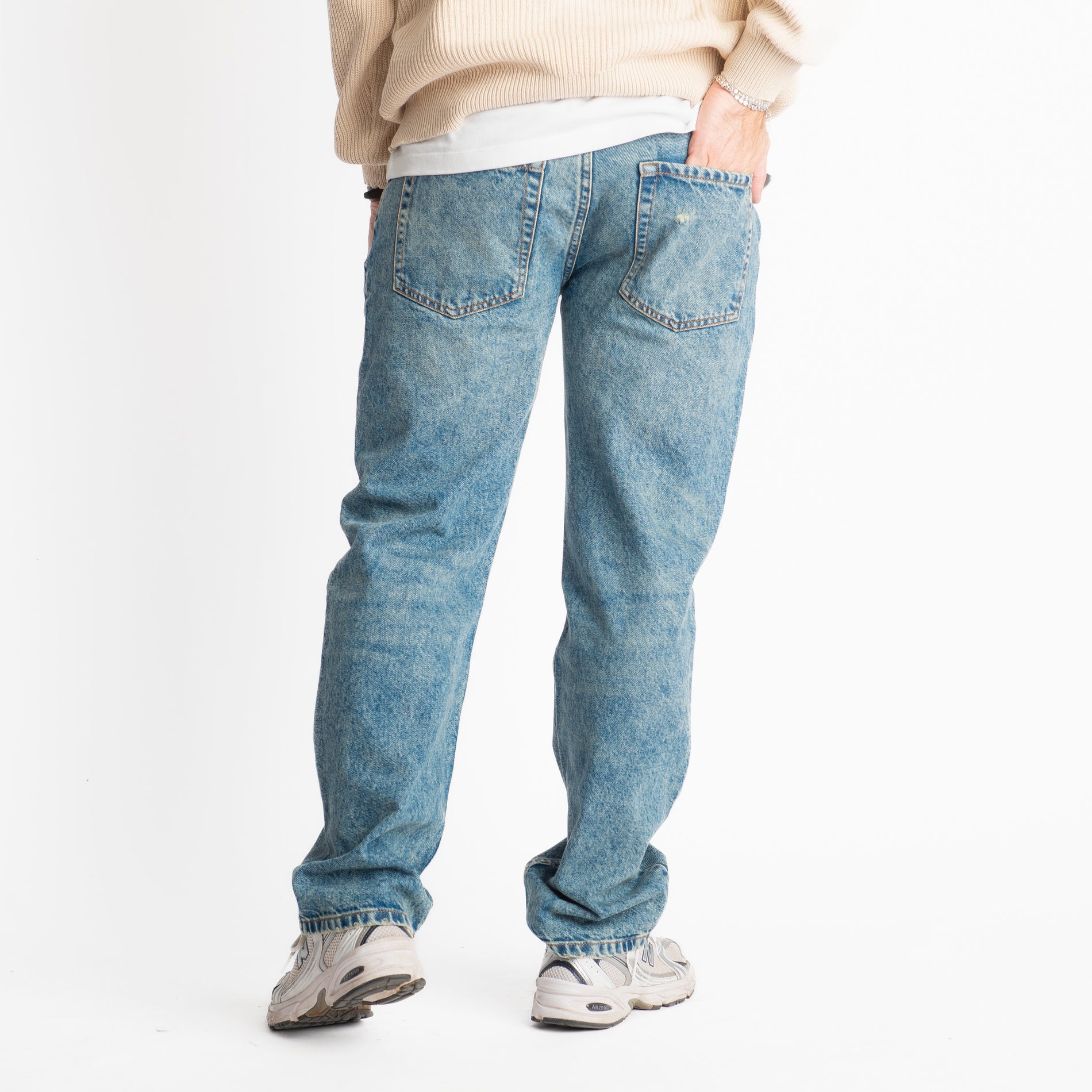 Jeans Baggy Fit Sabbiato 03