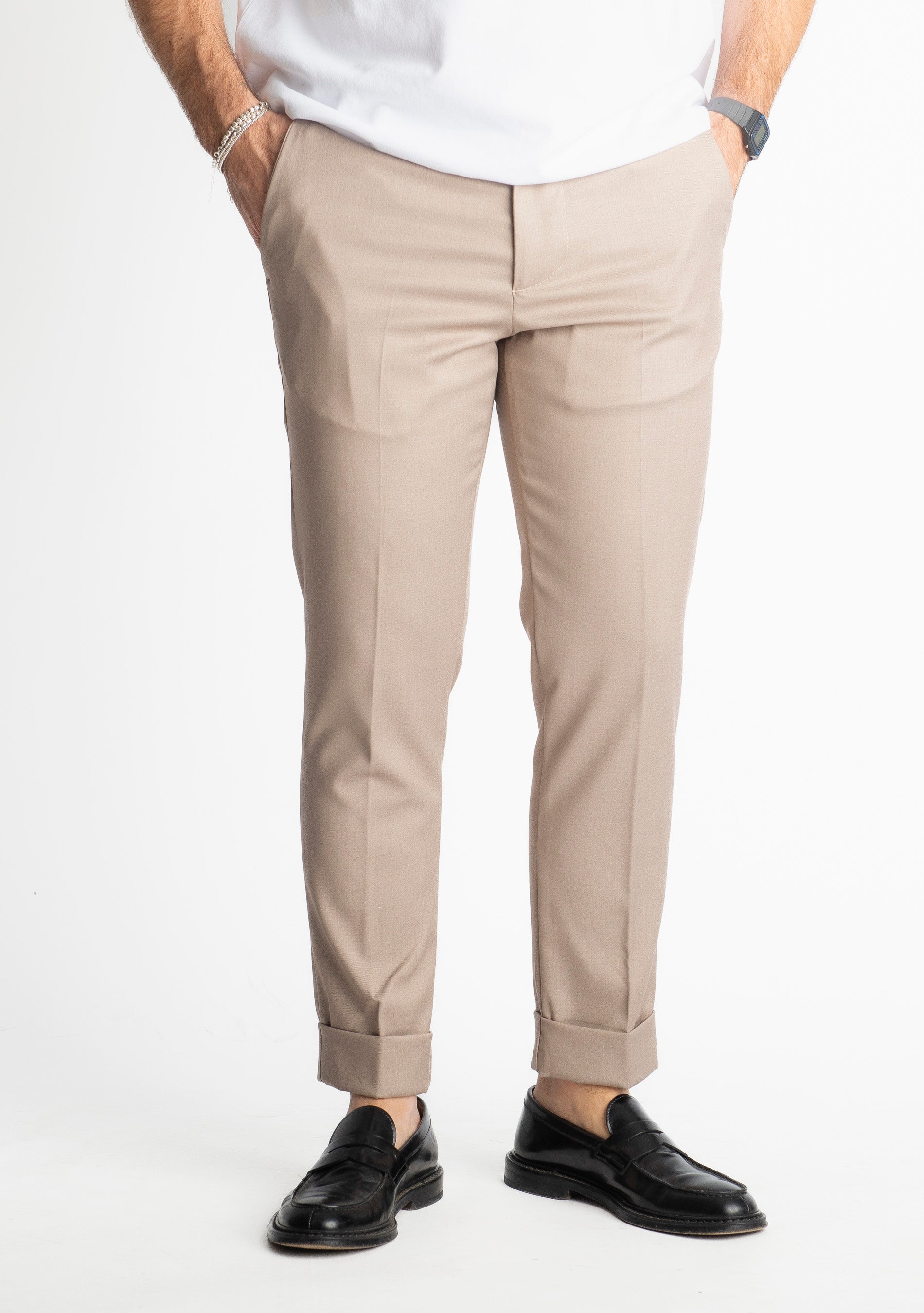 Pantalone Napoli Beige