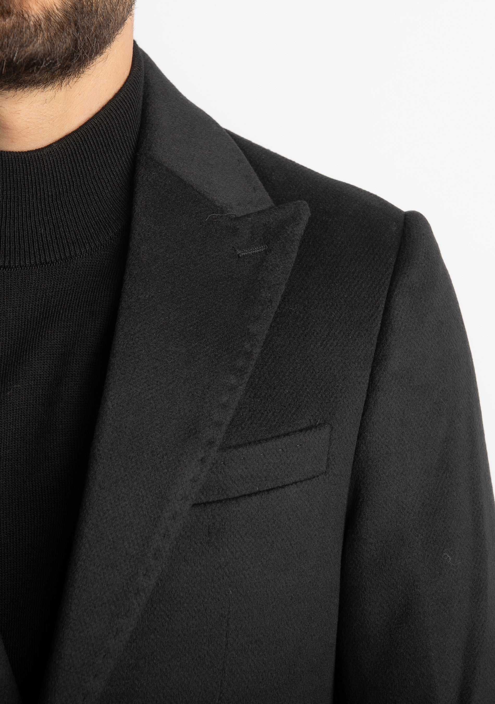 Cappotto Uomo DF18 Nero