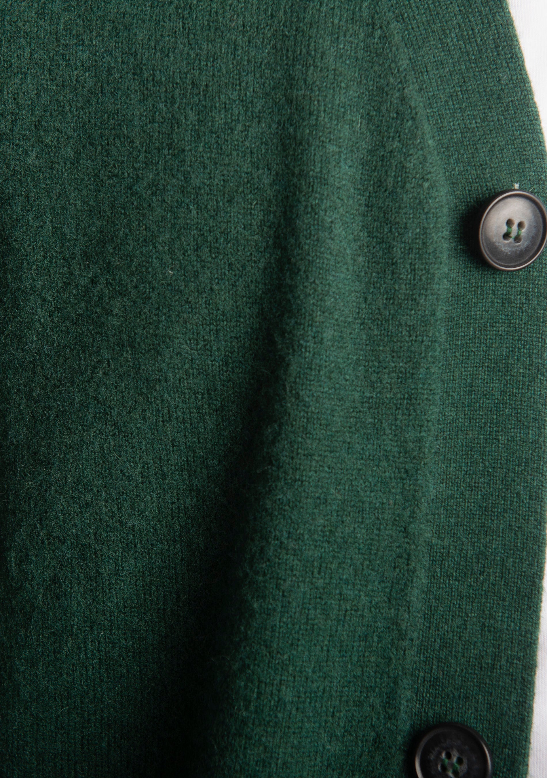Cardigan In Cashmere CA33 Verde