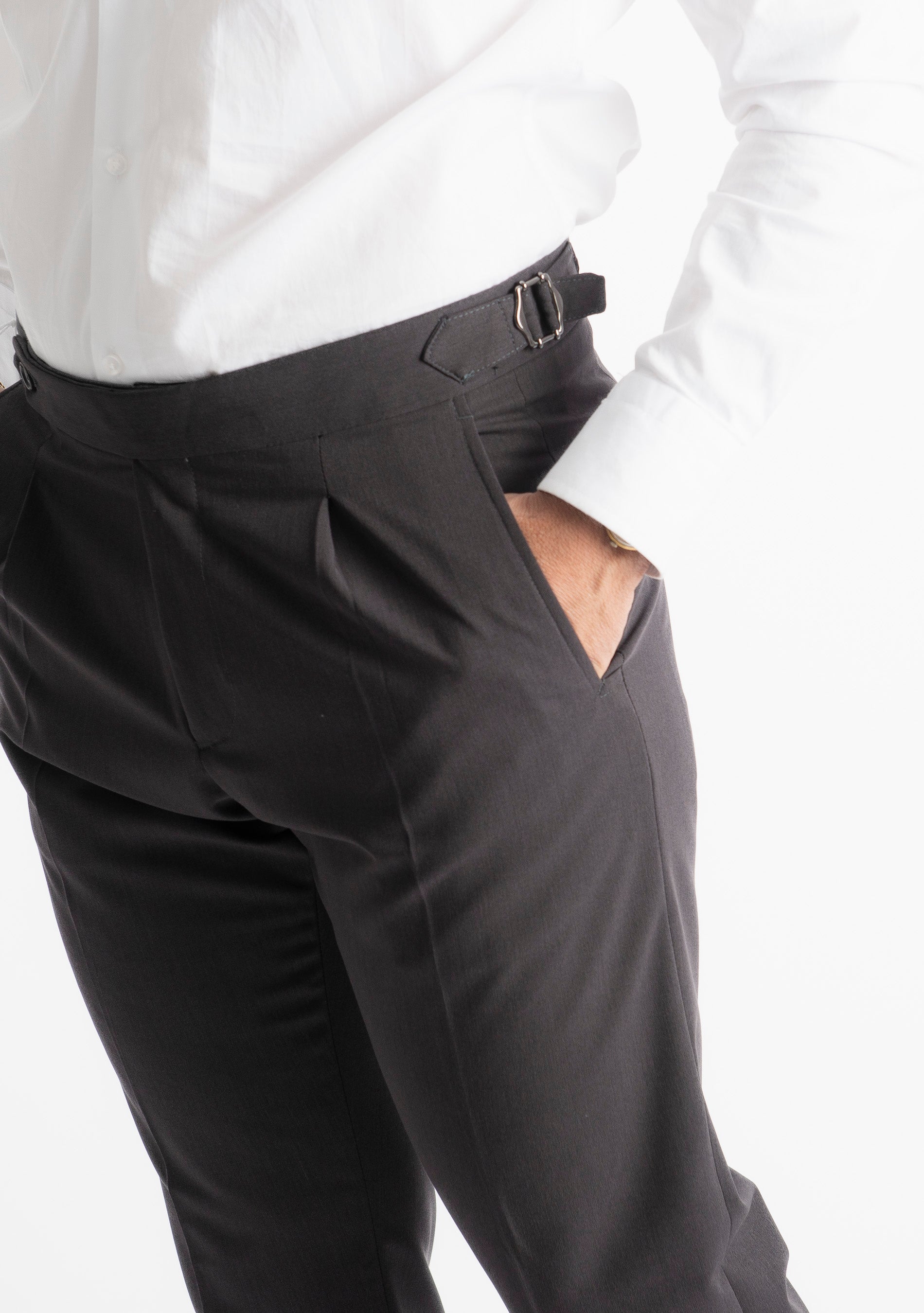 Pantalone Miller doppia Fibbia Grigio