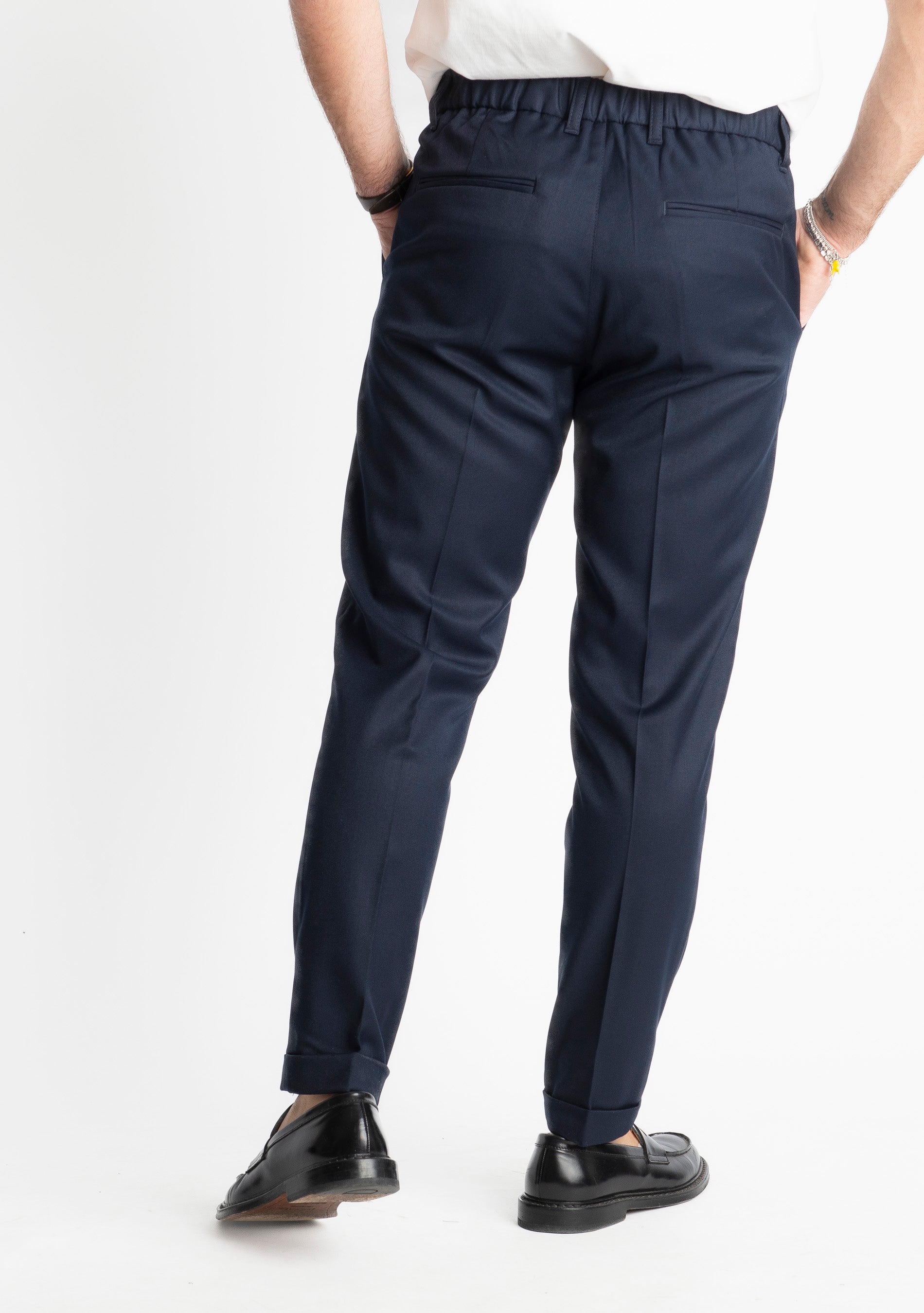 Pantalone Tennese Mezza Molla TO8007 Blu