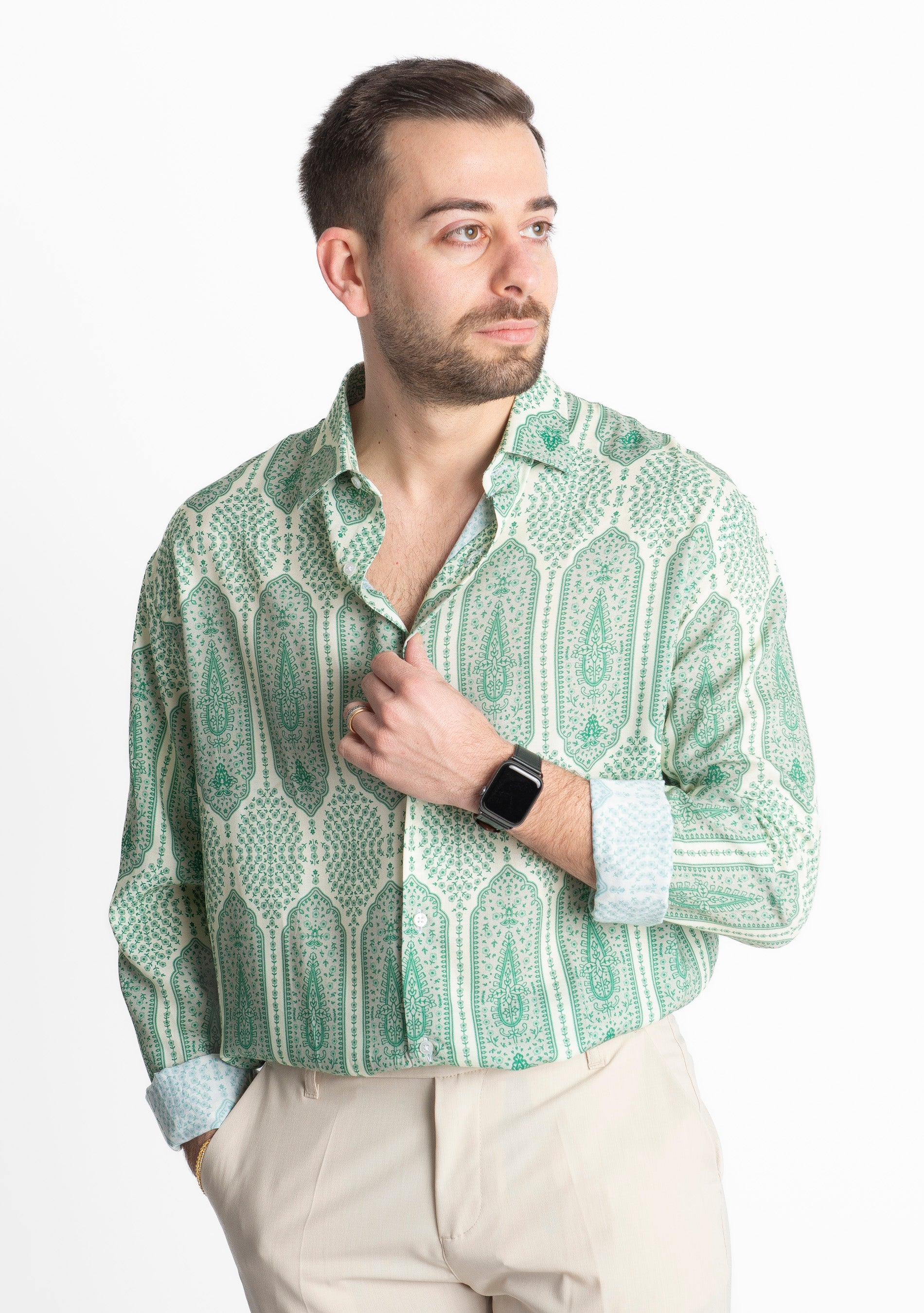 Camicia Viscosa Marrakech
