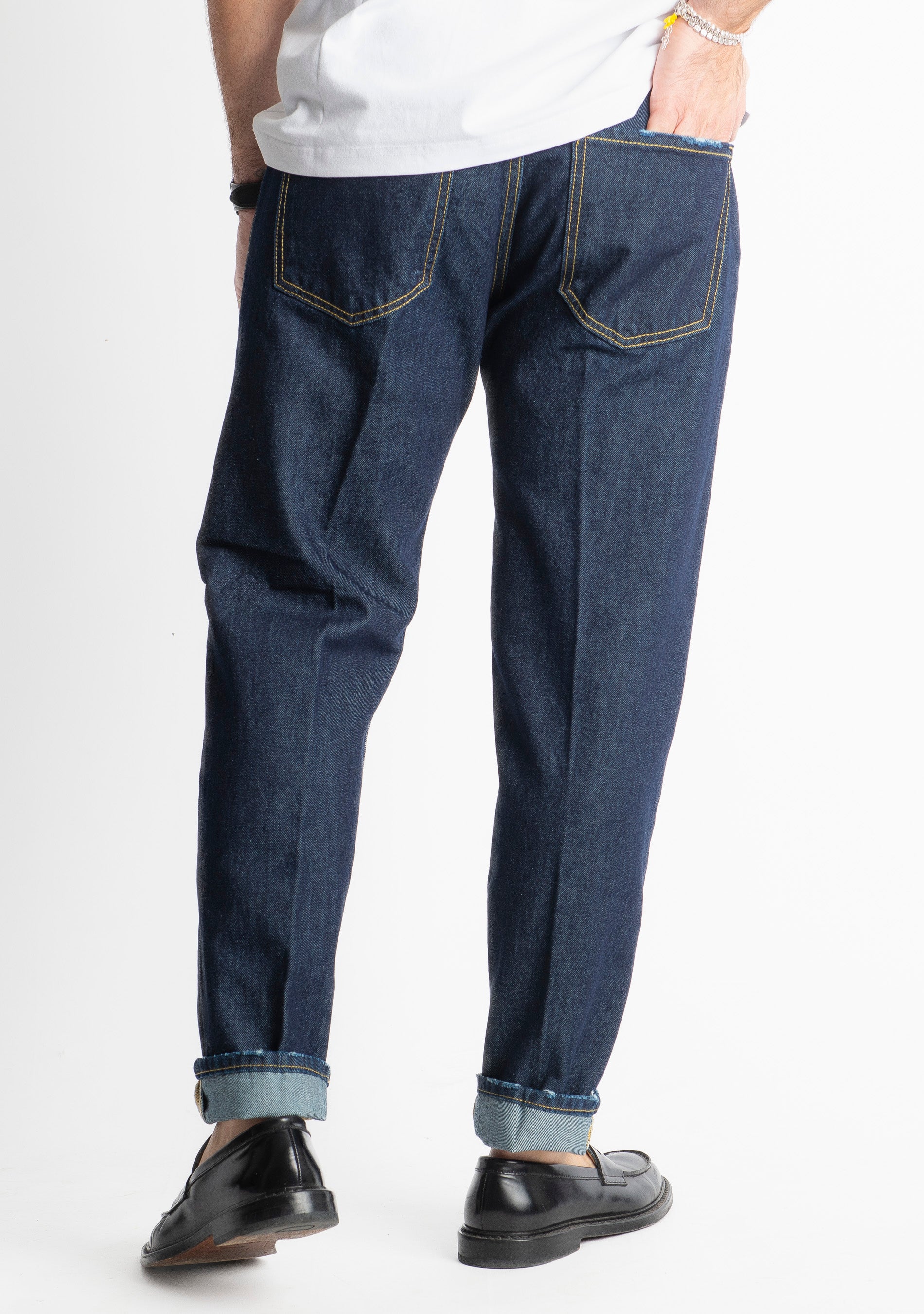Jeans Straight Fit Lavaggio Zero