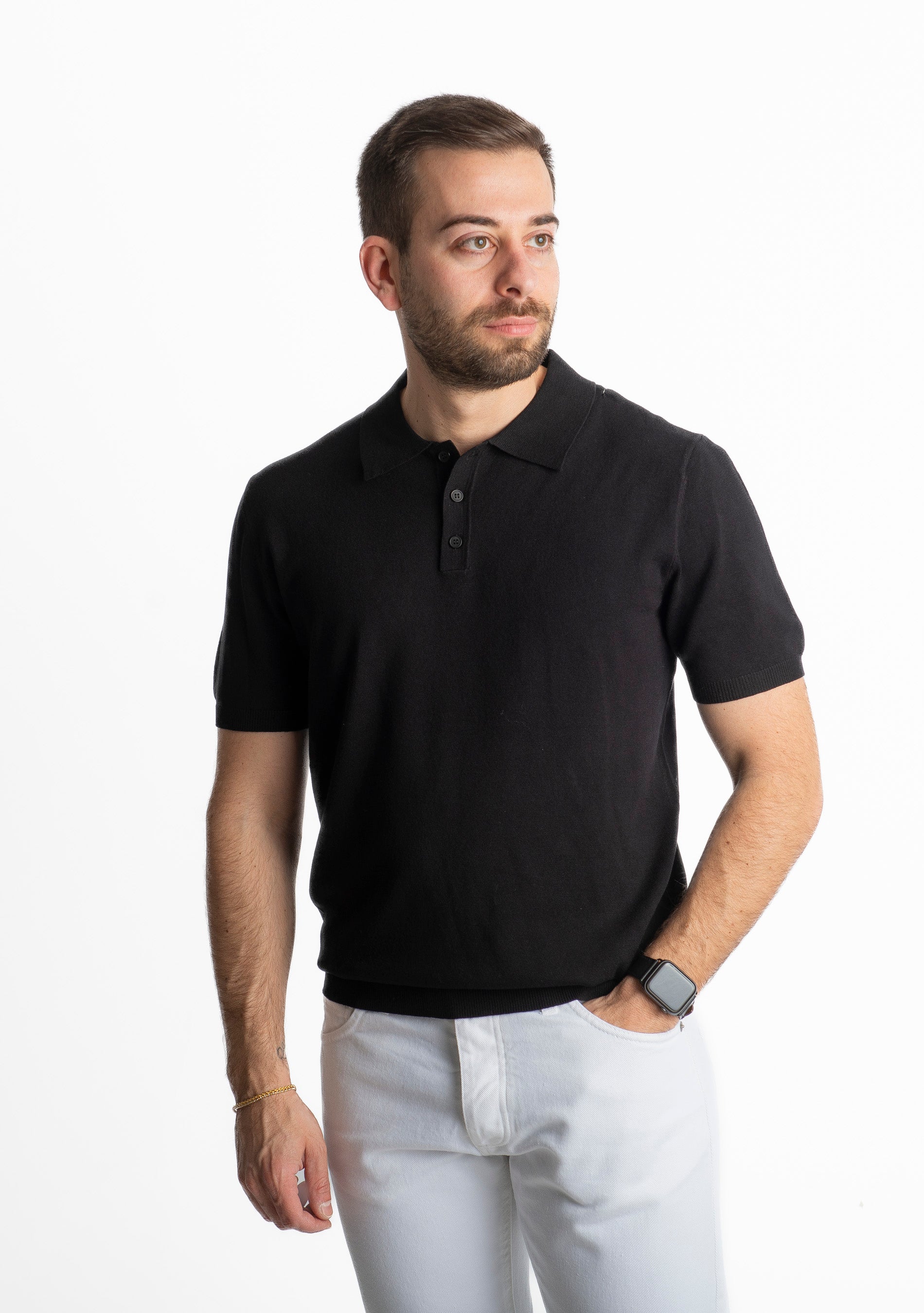Polo Uomo Tenerife Nera