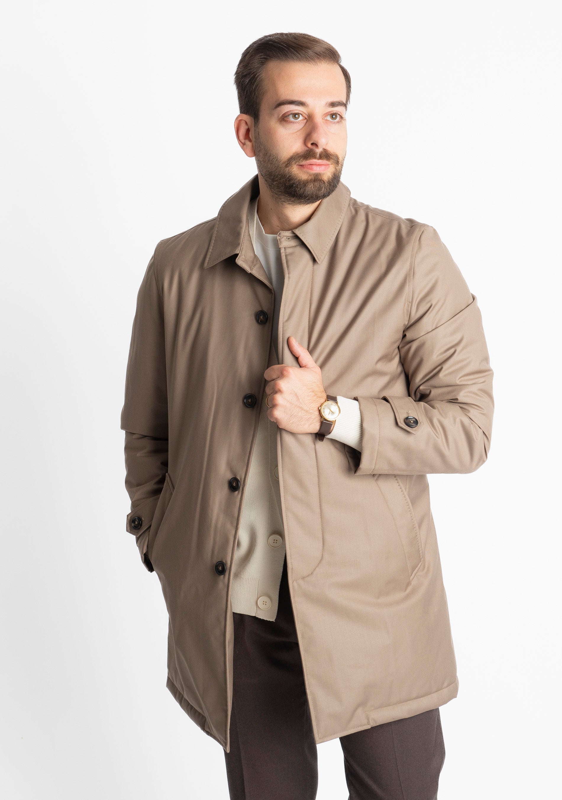 Trench MO3632 Beige
