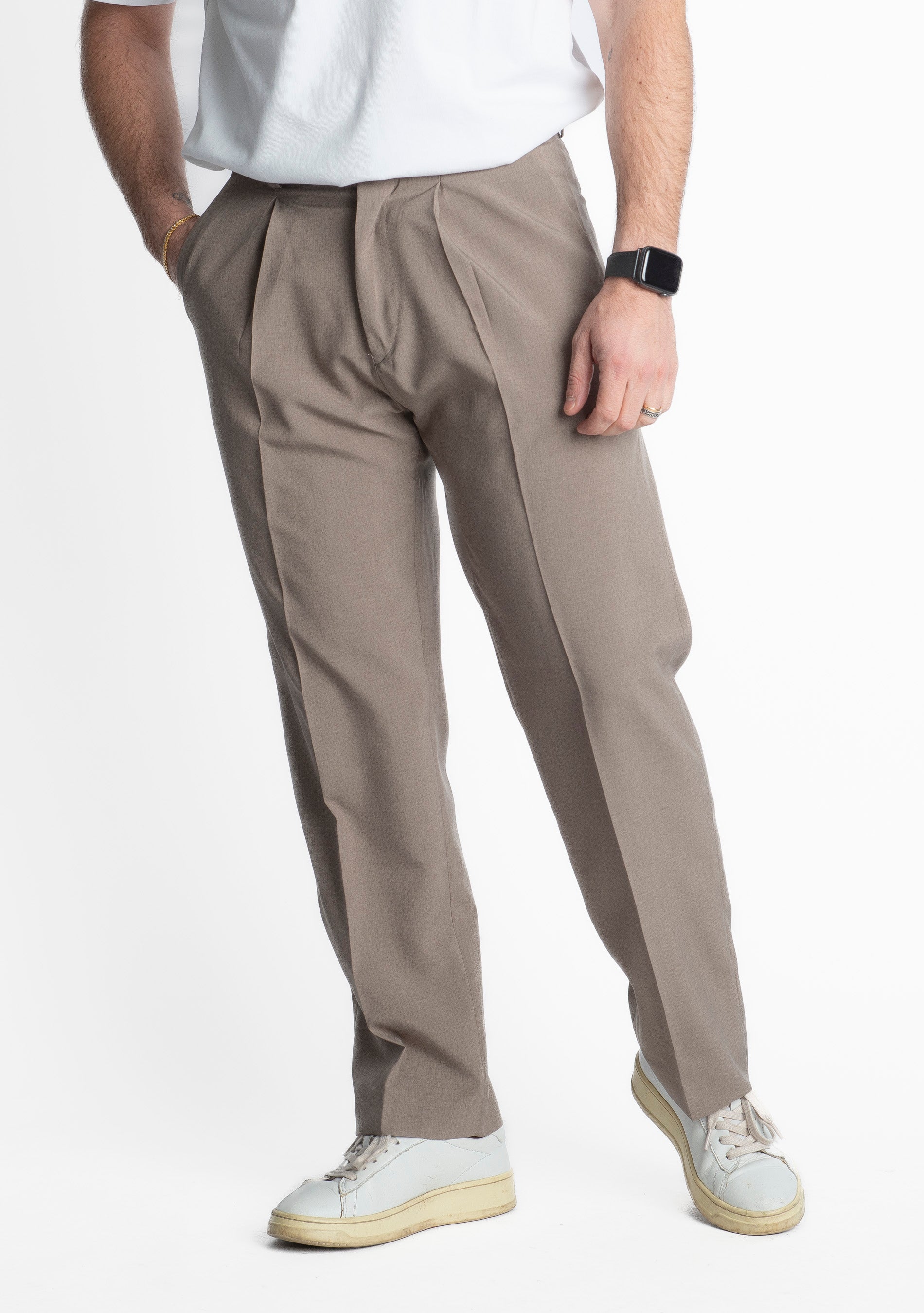 Pantalone Fondo Ampio TO8015 Sabbia