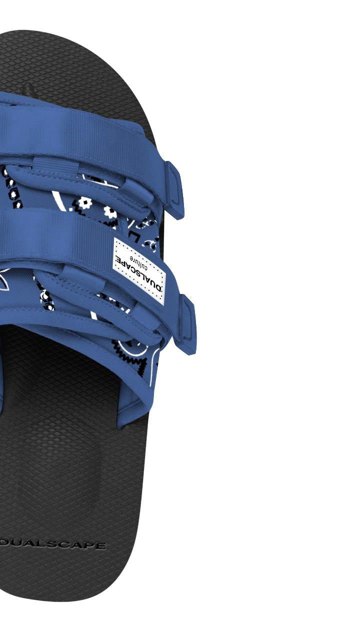 Dualscape Sandali Nero/Blu Bandana DC-C03
