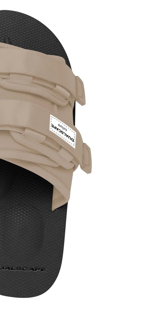 Dualscape Sandali Nero/Beige DC-C010