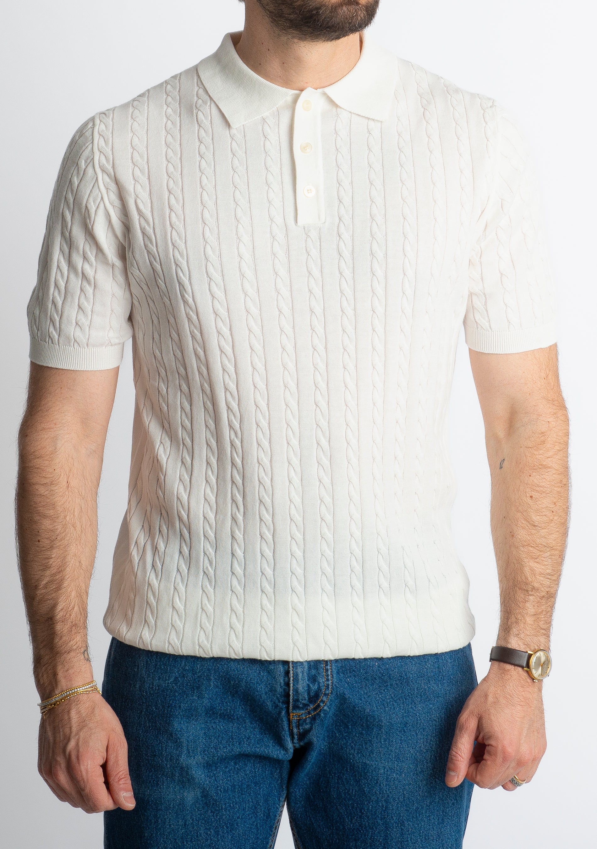 Polo Old Money Bianco